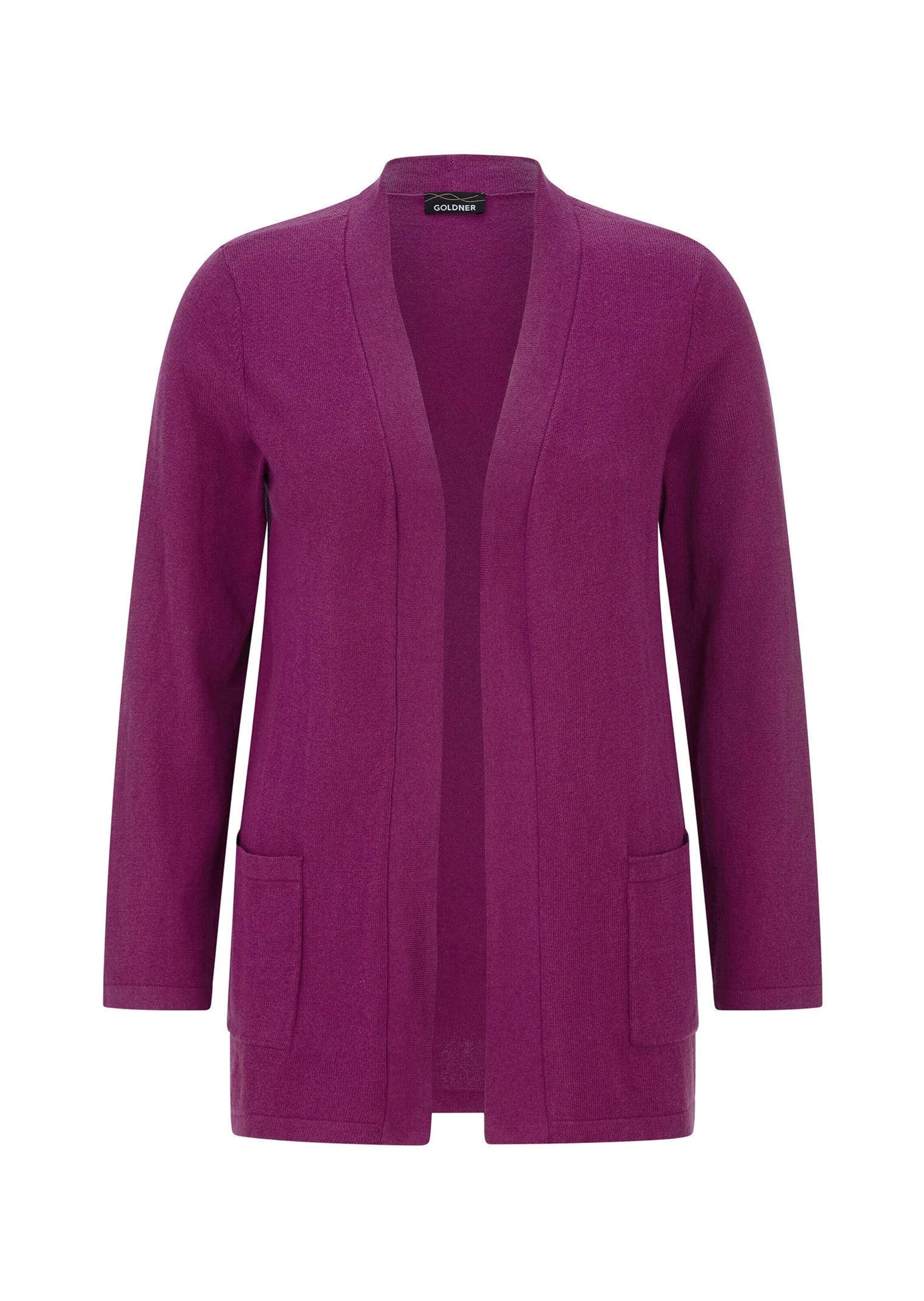 GOLDNER Strickjacke "Elegante Strickjacke mit Kaschmir" mit Kaschmieranteil
