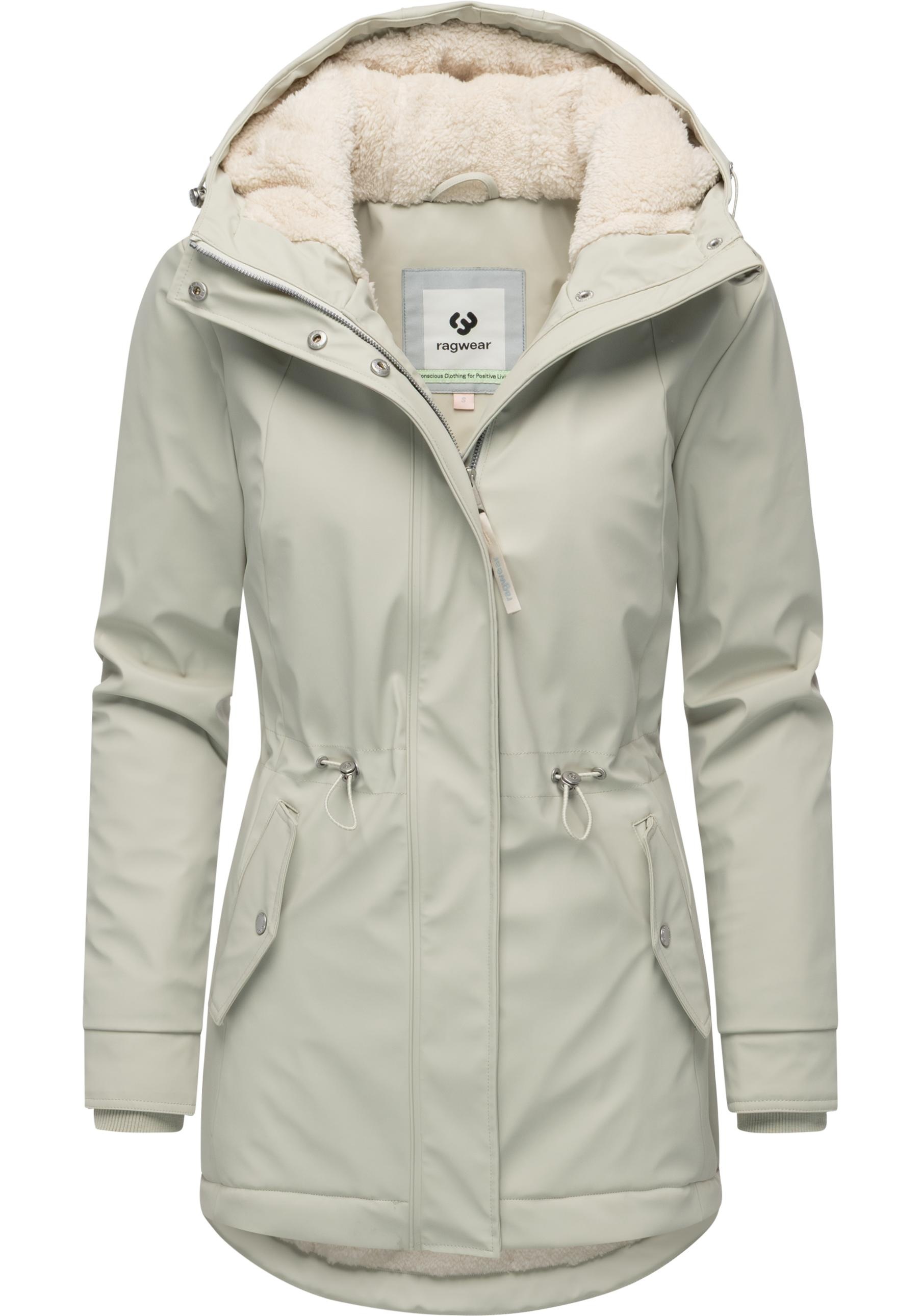 Ragwear Funktionsjacke »Monadis Rainy Warm«, mit Kapuze, Gefütterte Übergangsjacke mit Kapuze
