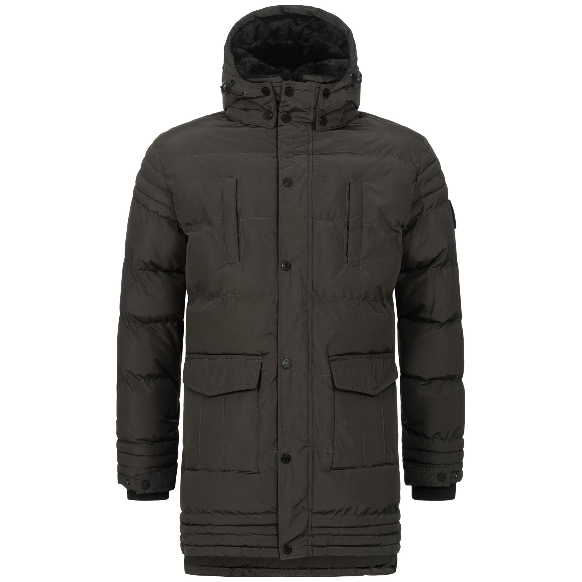 Alessandro Salvarini Winterjacke »ASVenico«, mit Teddyfelleinsatz