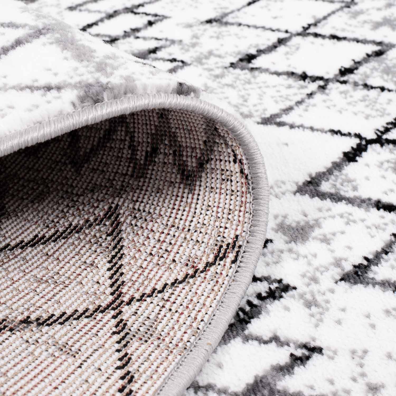 Carpet City »Timeless 7547« rechteckig 6 mm Höhe Kurzflor, Modern, Zickzack-Muster, ideal für Wohnzimmer & Schlafzimmer