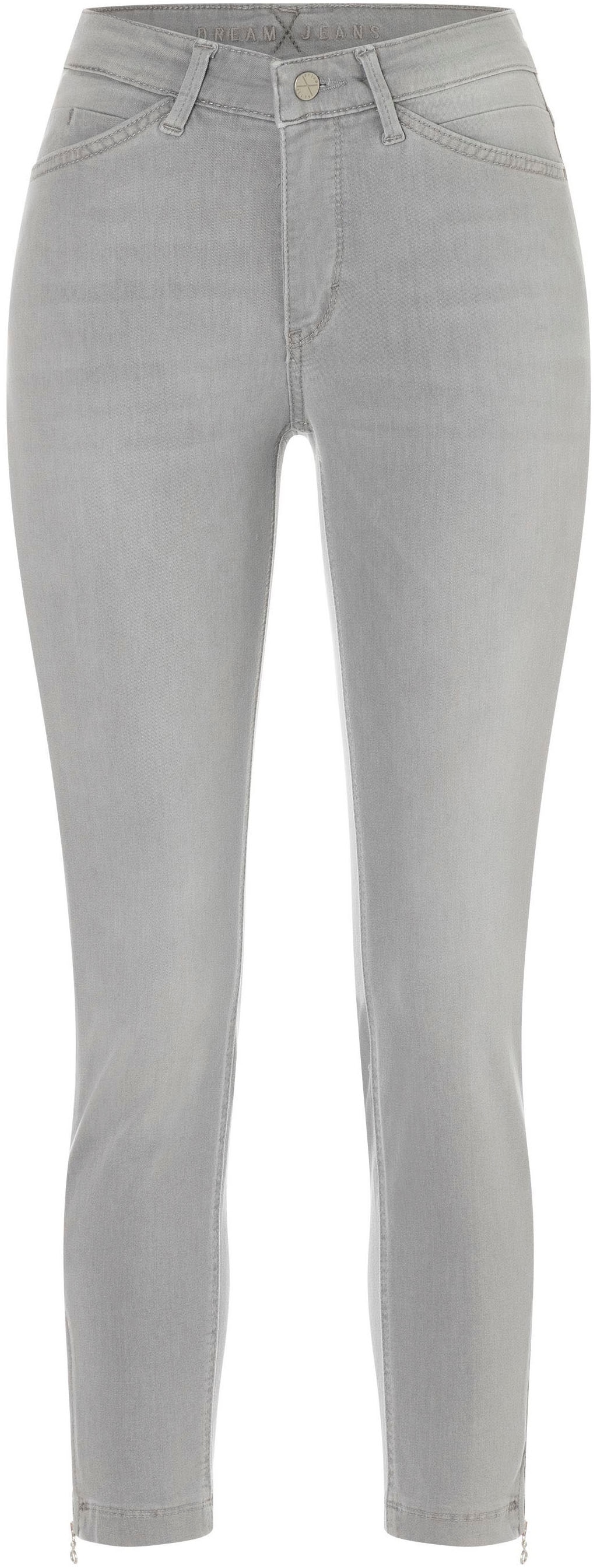 MAC 7/8-Jeans "Dream Chic" verkürzte Form mit Reißverschluss günstig online kaufen