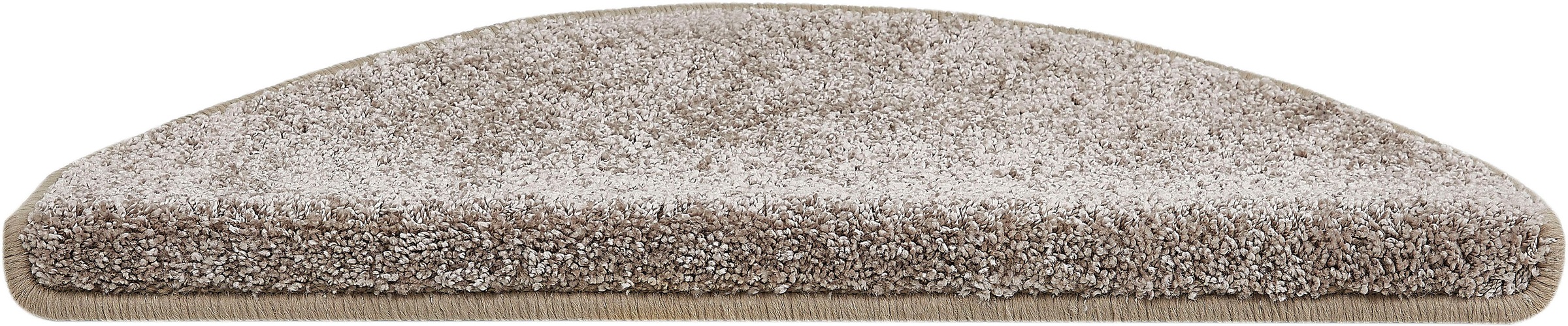 Andiamo Stufenmatte »Parla«, halbrund, 13 mm Höhe, Kurzflor, weicher Velours, selbstklebend, 15 Stück in einem Set