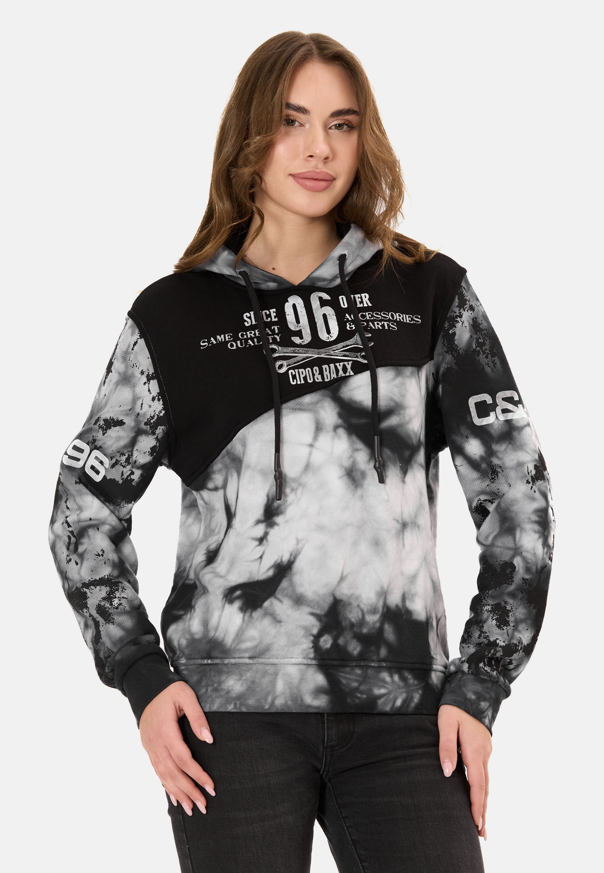Cipo & Baxx Kapuzenpullover »WL382« mit Kapuze