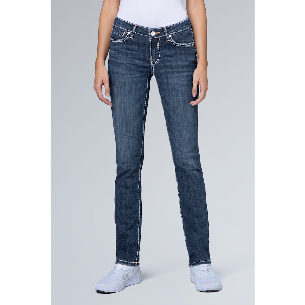 SOCCX Regular-fit-Jeans