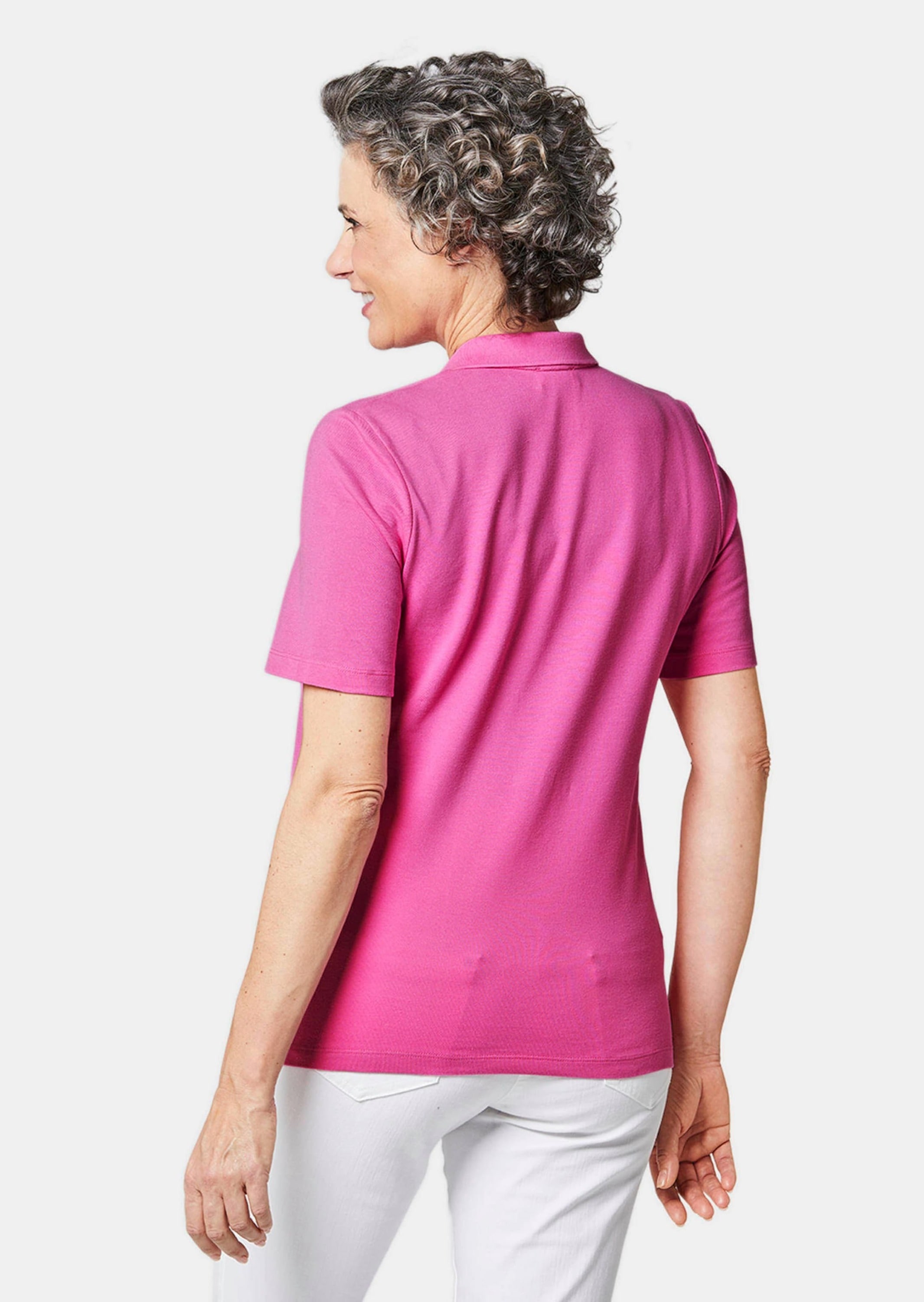 GOLDNER Poloshirt »Poloshirt Poloshirt in hochwertiger Pikee-Qualität«