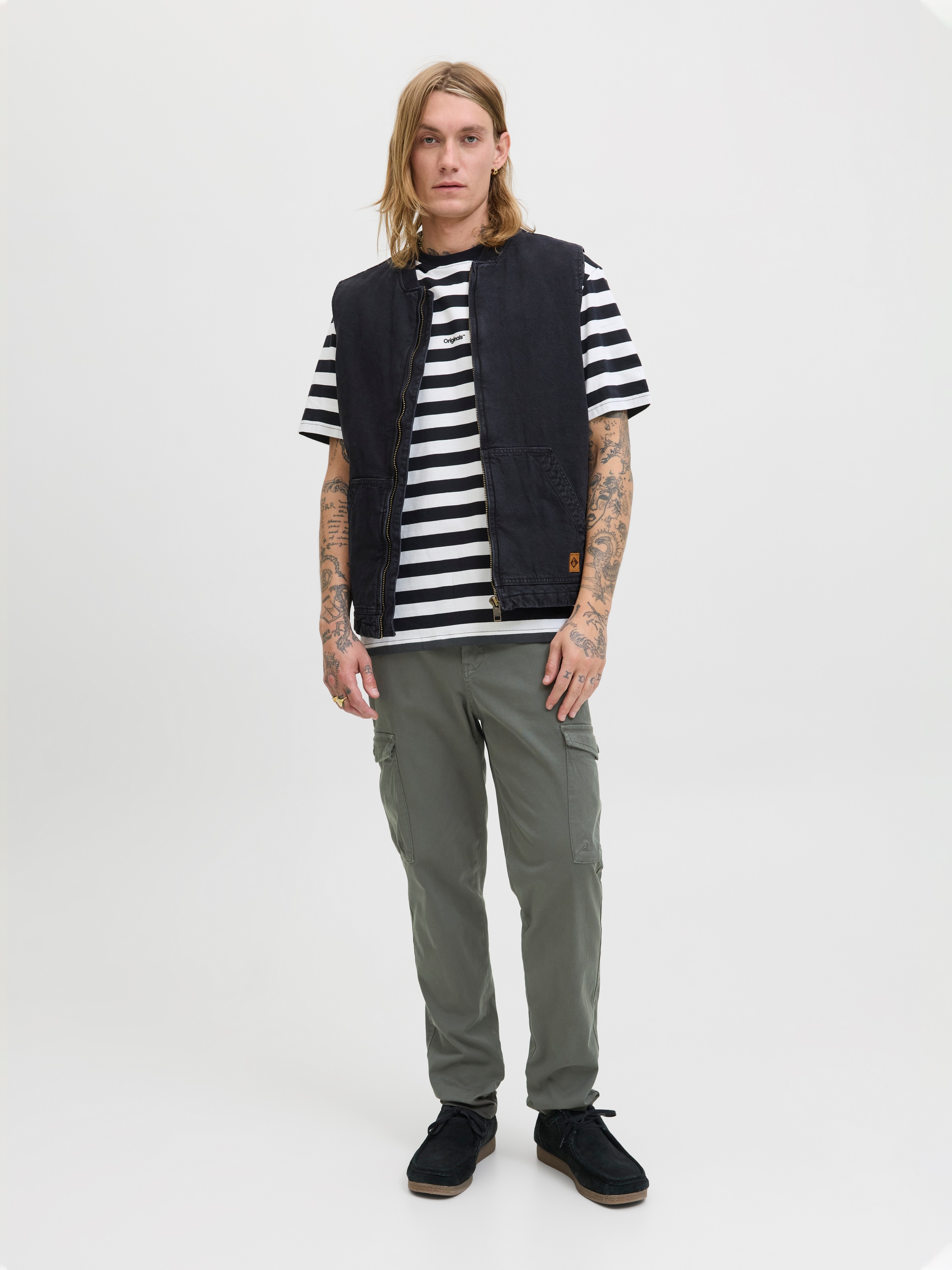 Thumbnail - Jack & Jones Cargohose "JPSTACE ARTHUR DOBBY CARGO SN"