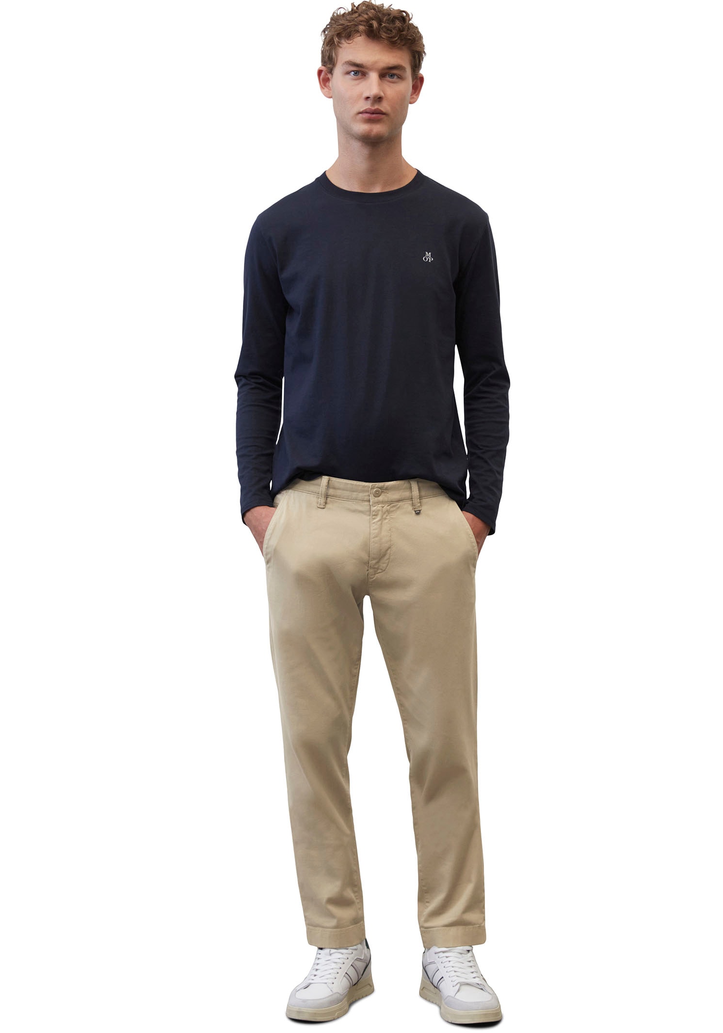 Marc O'Polo Chinohose, im Regular-Fit