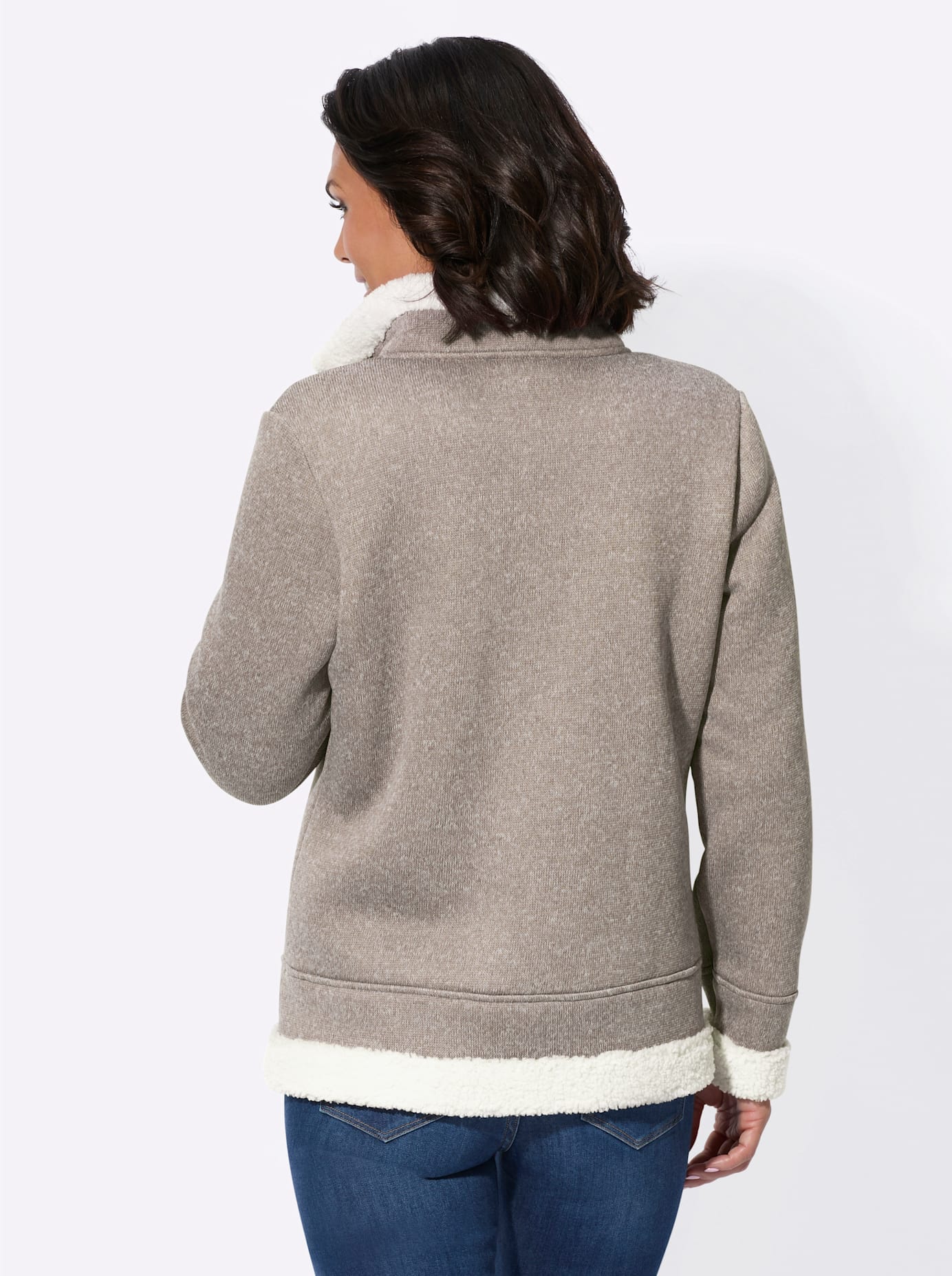 Casual Looks Strickfleecejacke