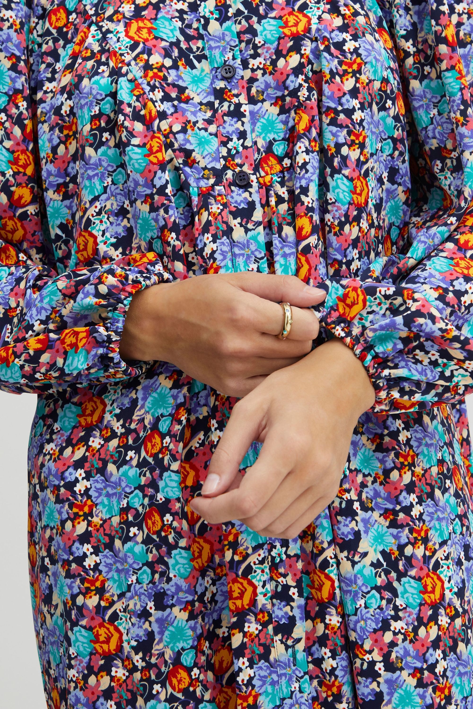 Ichi Blusenkleid »Blusenkleid IHLiv«