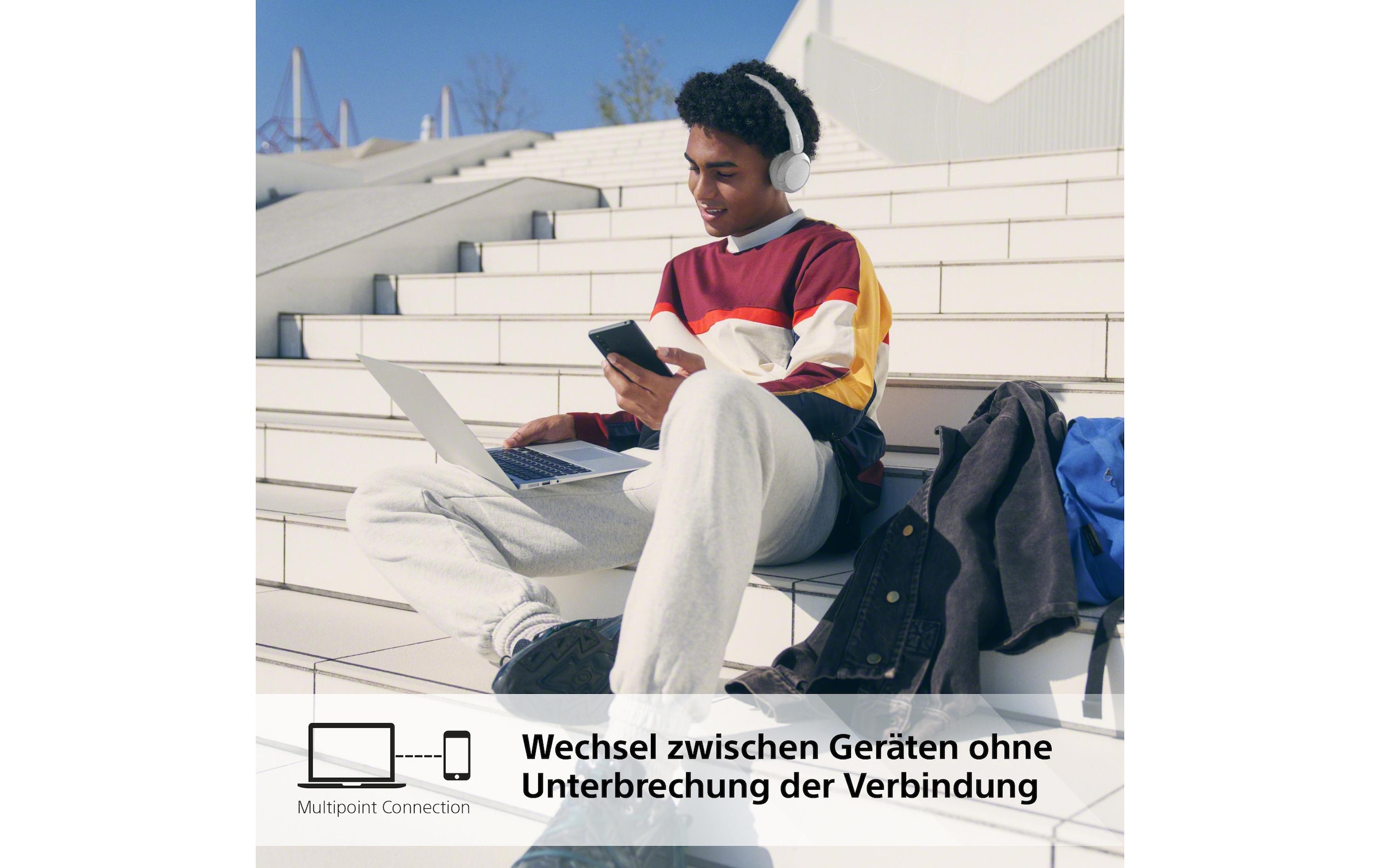Sony Over-Ear-Kopfhörer »Over-Ear Kopfhörer« Bluetooth
