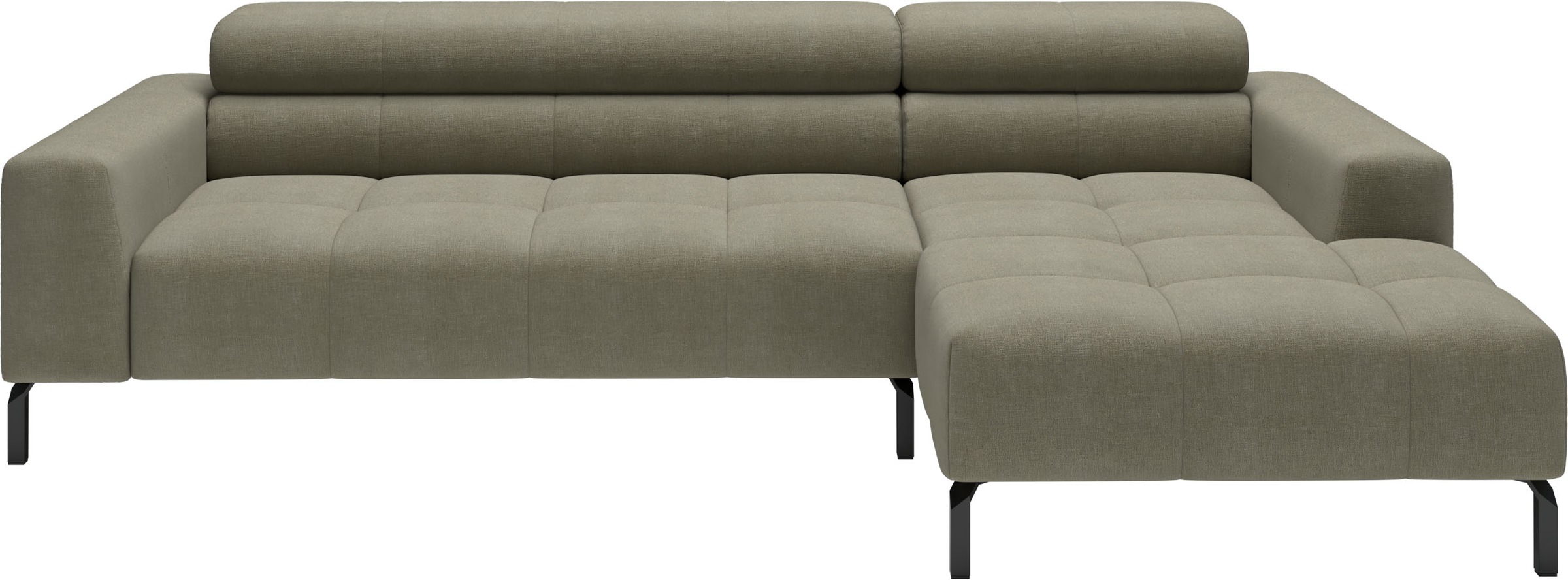 Home affaire Ecksofa "Ecksofa Claya, L-Form, Kopfteilverstellung, Breite 25 günstig online kaufen