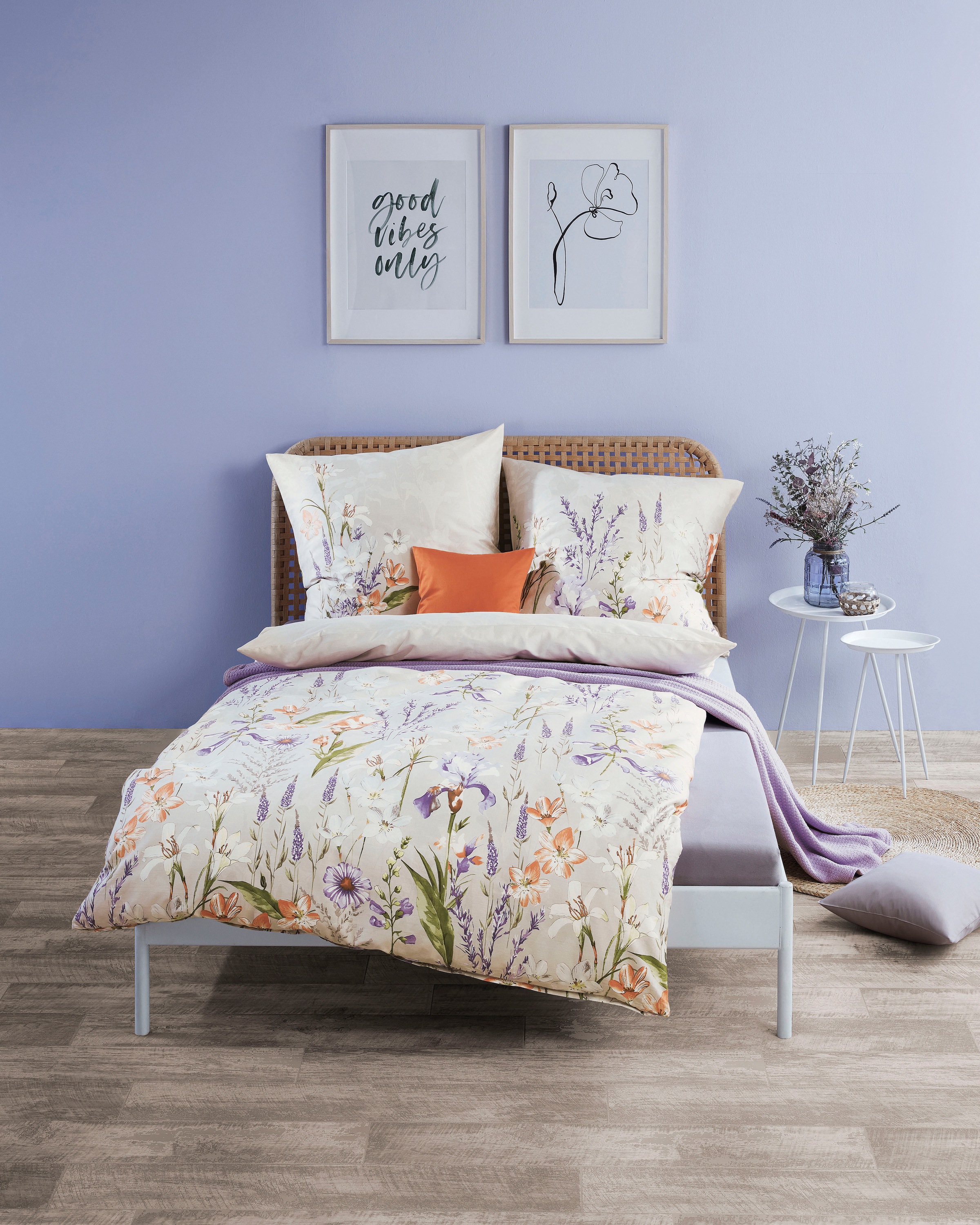 Thumbnail - Kaeppel Bettwäsche "Lily" 2 Stk. Mit Blumenmuster