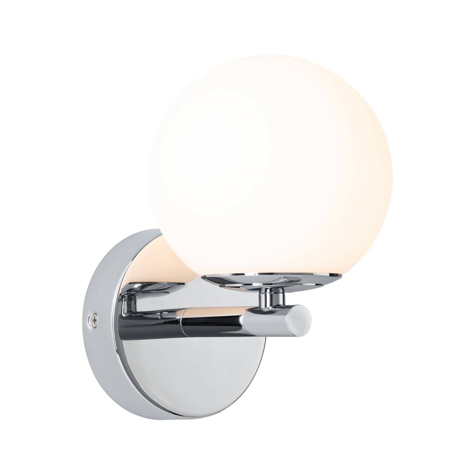 Paulmann LED Deckenleuchte »Selection 3000K IP44 Glas/Metall«, flammig-flammig | Gove Bathroom 1 5W Satin/Chrom BAUR