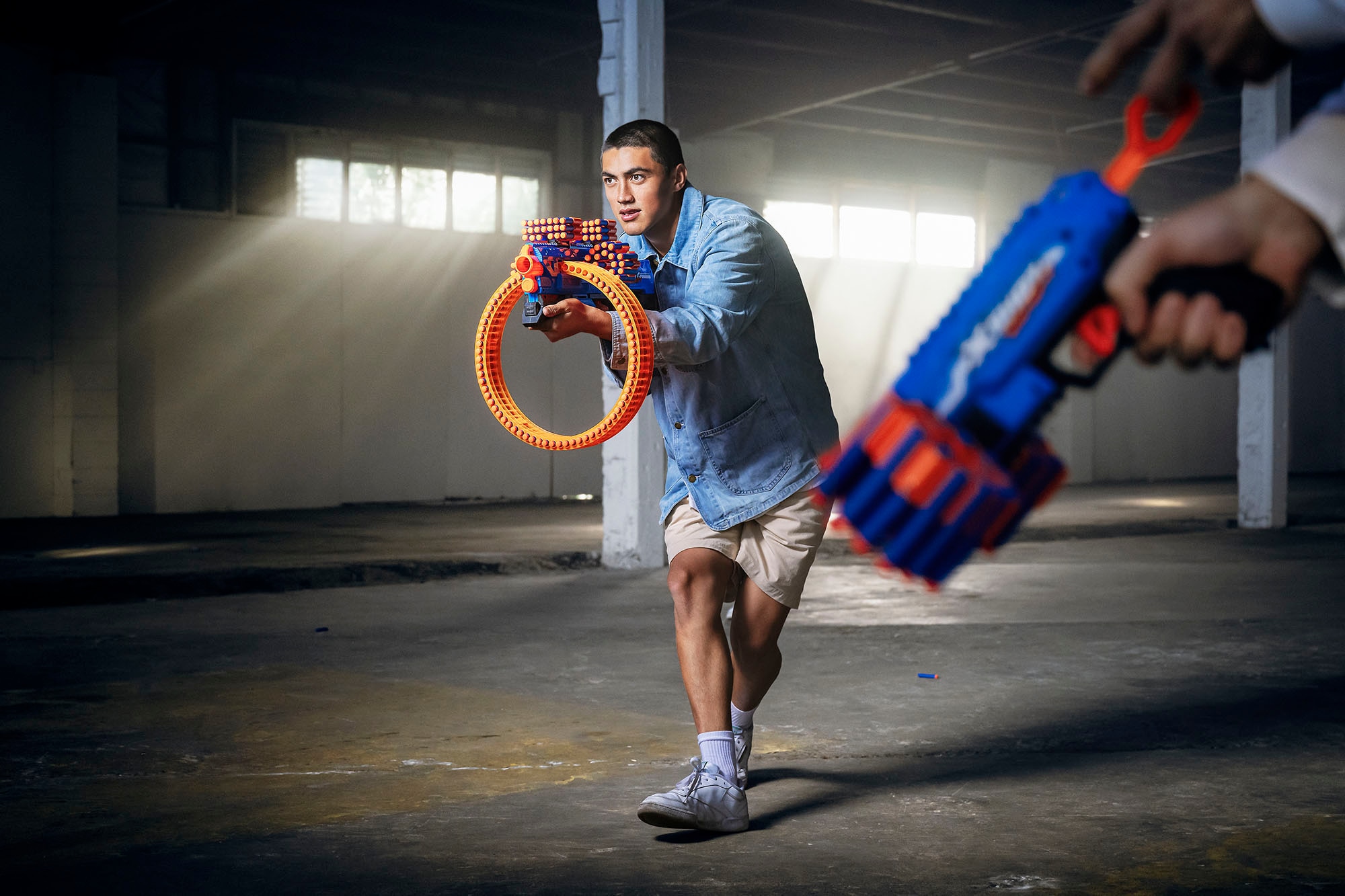 XSHOT Blaster »XSHOT, Insanity Blaster Mega Barrel mit Darts«