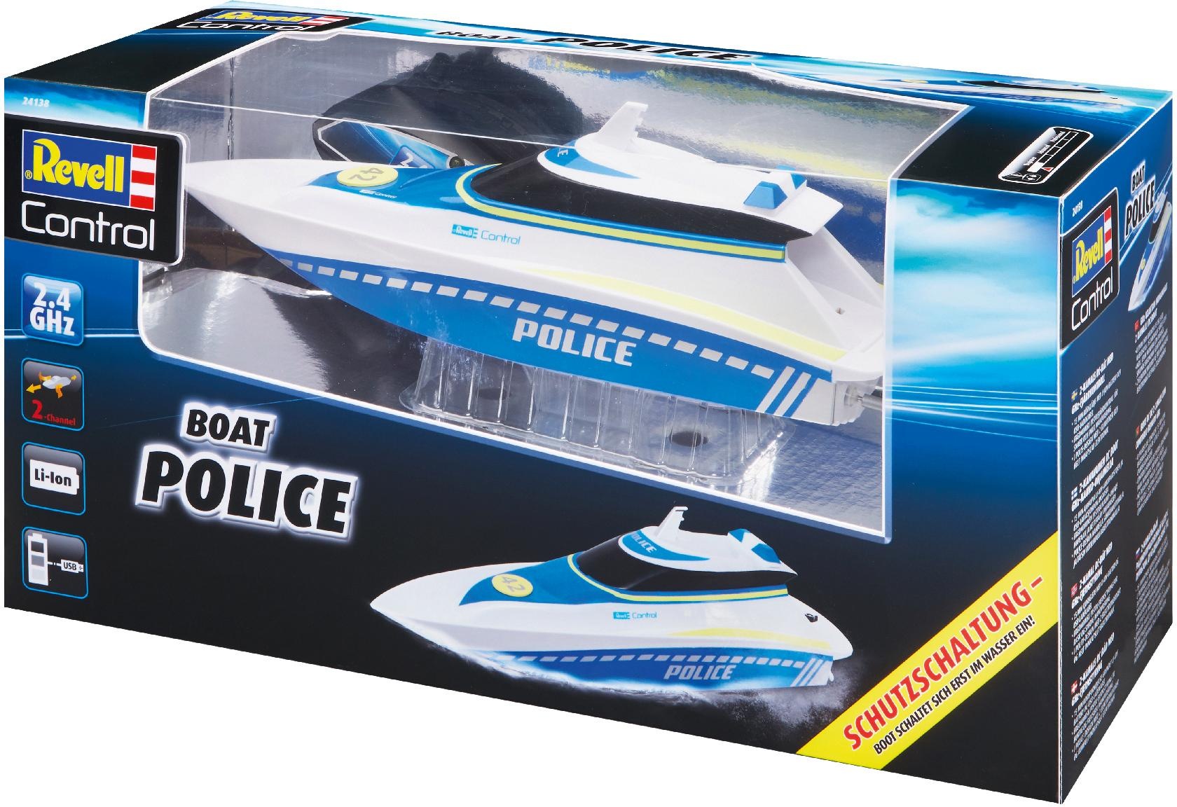 Revell® RC-Boot »Revell® control, Police, 2,4 GHz«