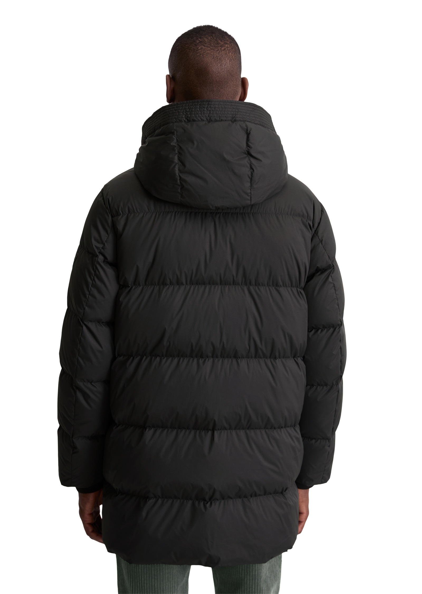 Marc OPolo Daunenjacke, mit Kapuze, Pufferjacke, regular fit, eingesetzte, günstig online kaufen