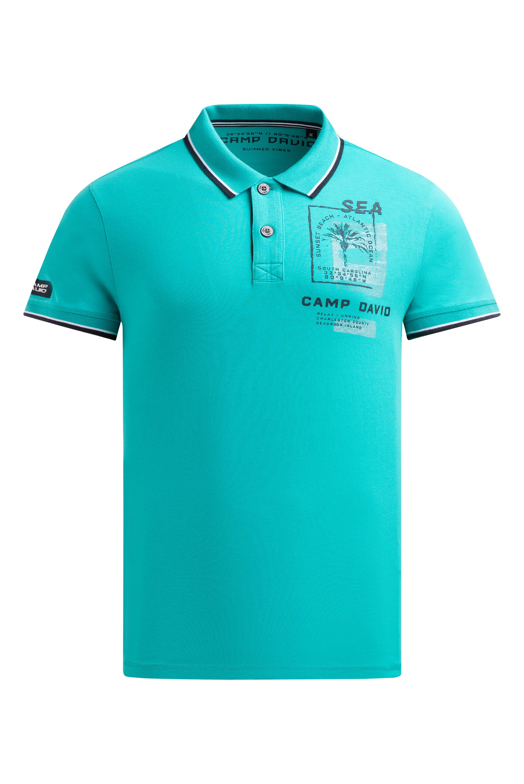 CAMP DAVID Poloshirt aus Baumwolle günstig online kaufen