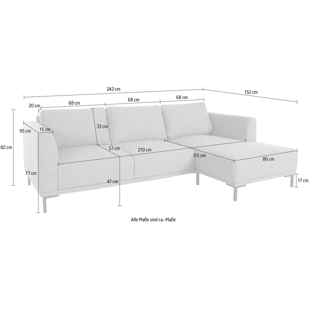 OTTO products Ecksofa »Fillin«