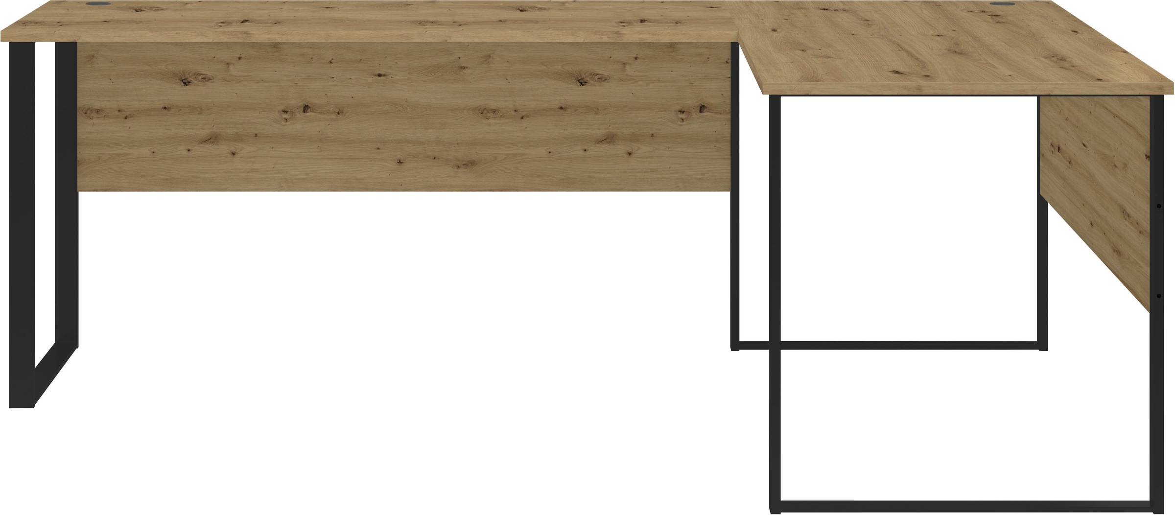 Thumbnail - BEGA OFFICE Eckschreibtisch "Amanda" 1 Stk. tlg. Winkelschreibtisch rechts links montierbar