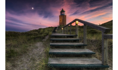 Fototapete »Photo-Art THOMAS SIEGEL, WEG ZUM LEUCHTTURM«