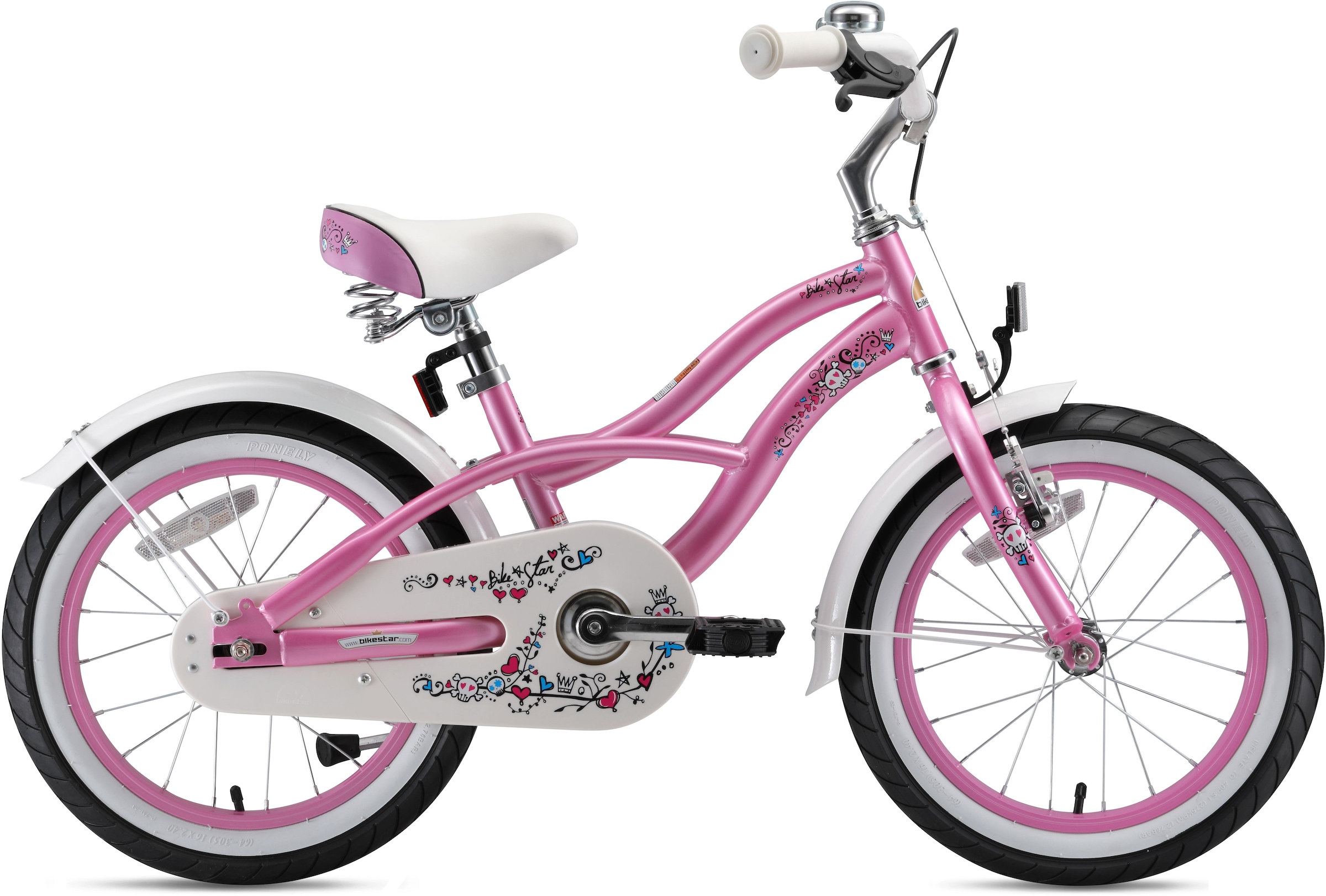 Bikestar Kinderfahrrad "Cruiser", 1 Gang