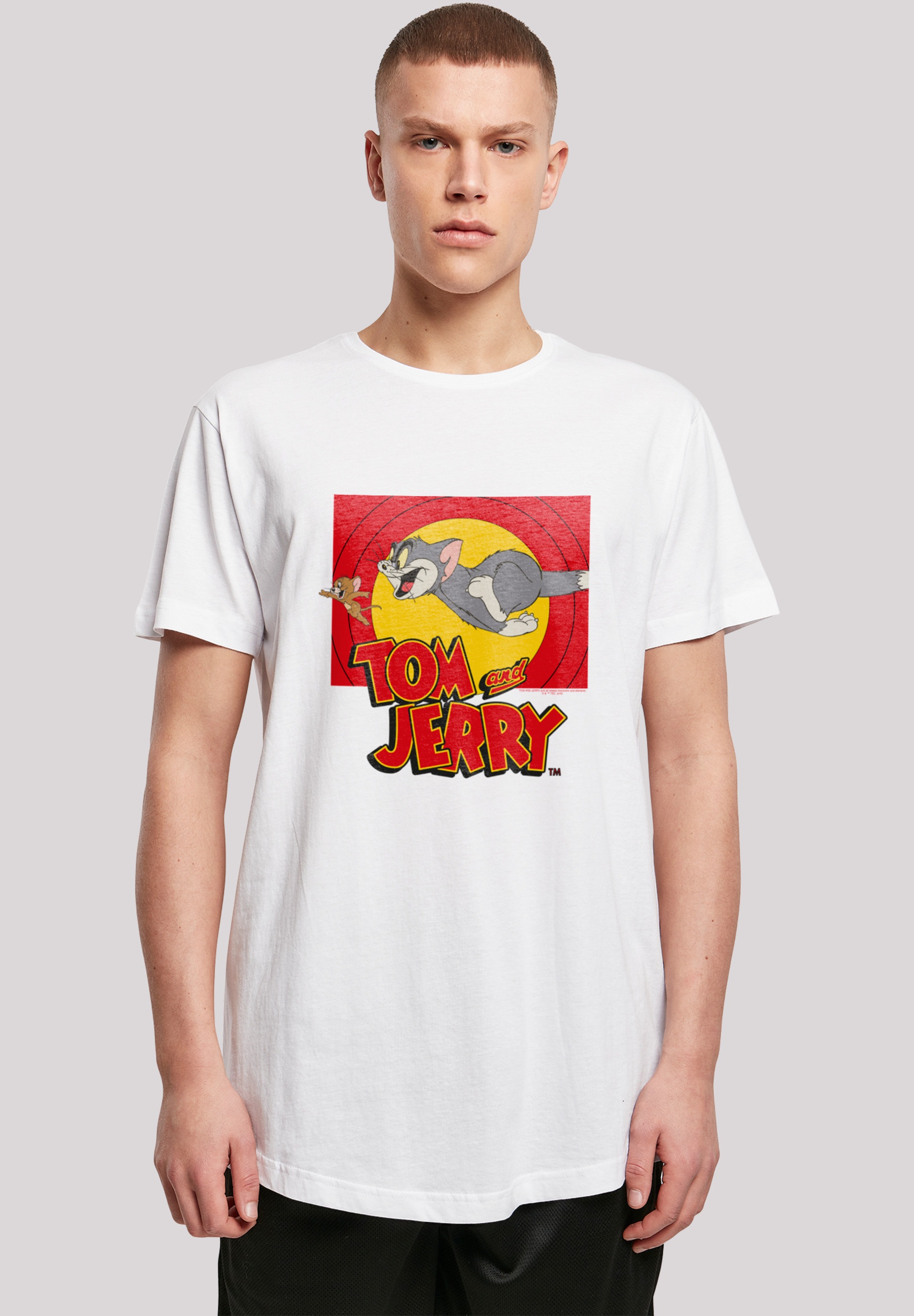 F4NT4STIC T-Shirt »Tom and Jerry TV Serie Chase Scene«, Print
