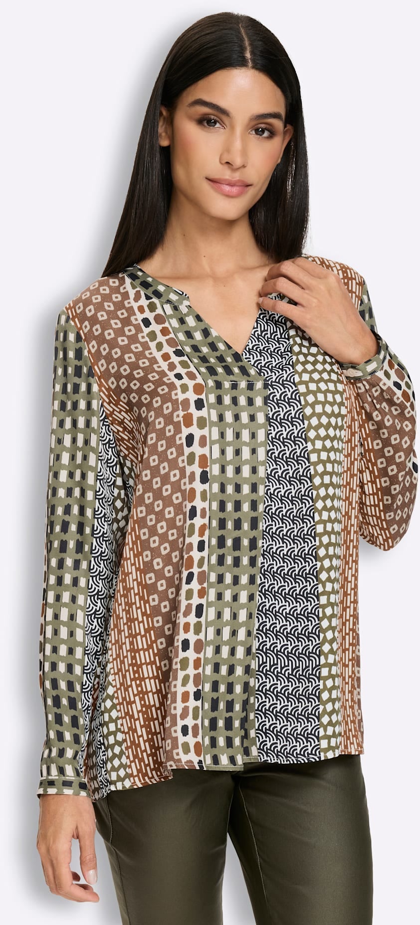 heine Druckbluse