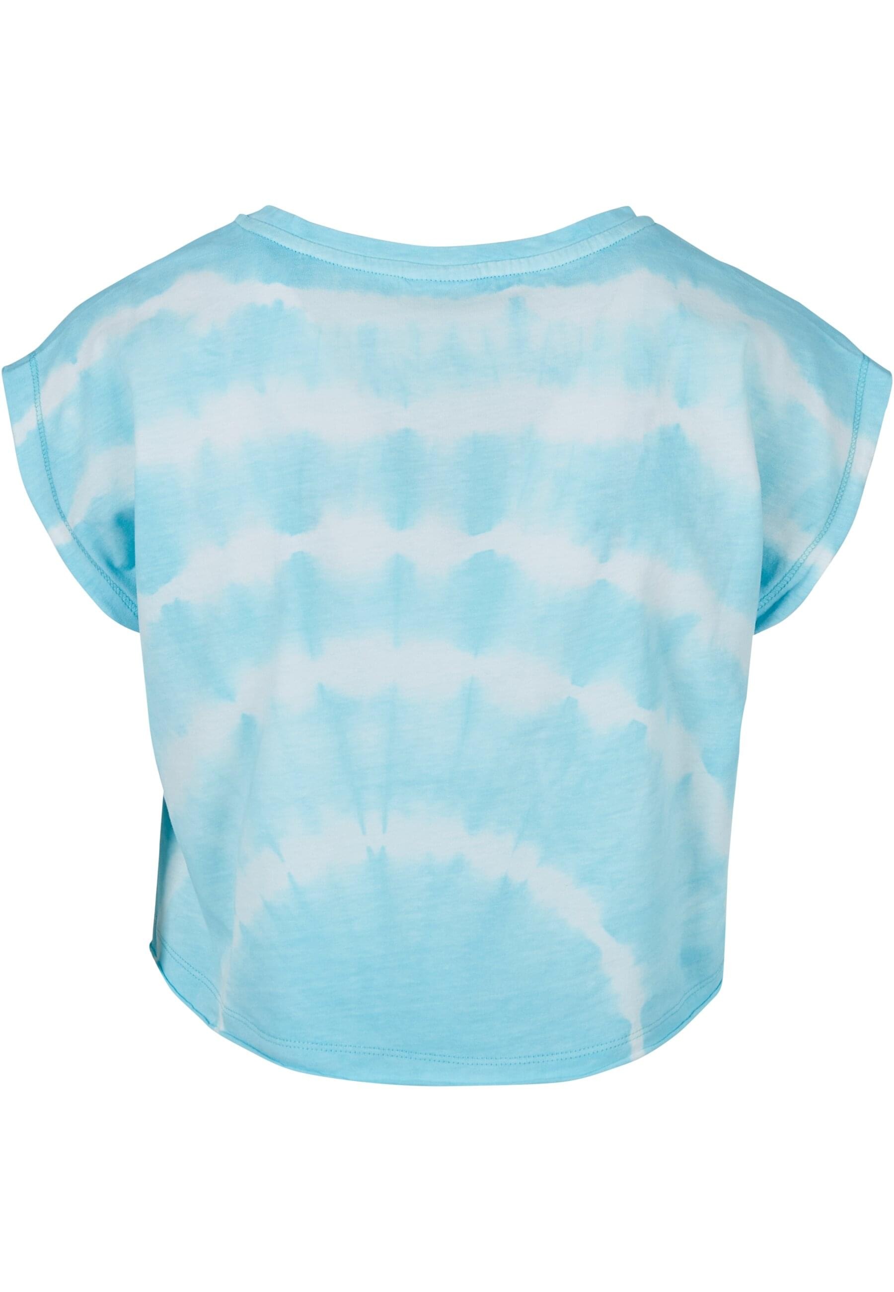 URBAN CLASSICS T-Shirt »Urban Classics Damen Ladies Short Tie Dye Tee«, (1 tlg.)