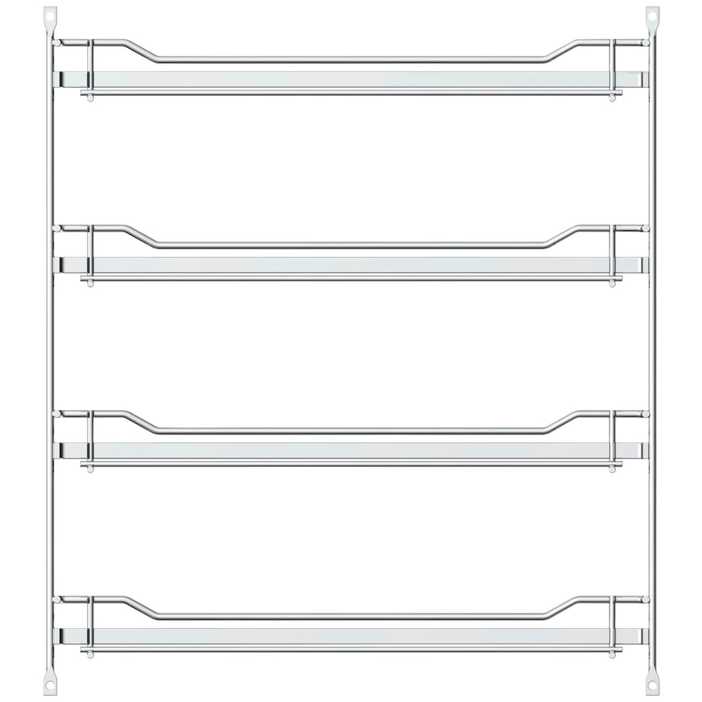 Schütte Gewürzregal »Reling«, 375 x 65 x 426 mm, Chrom