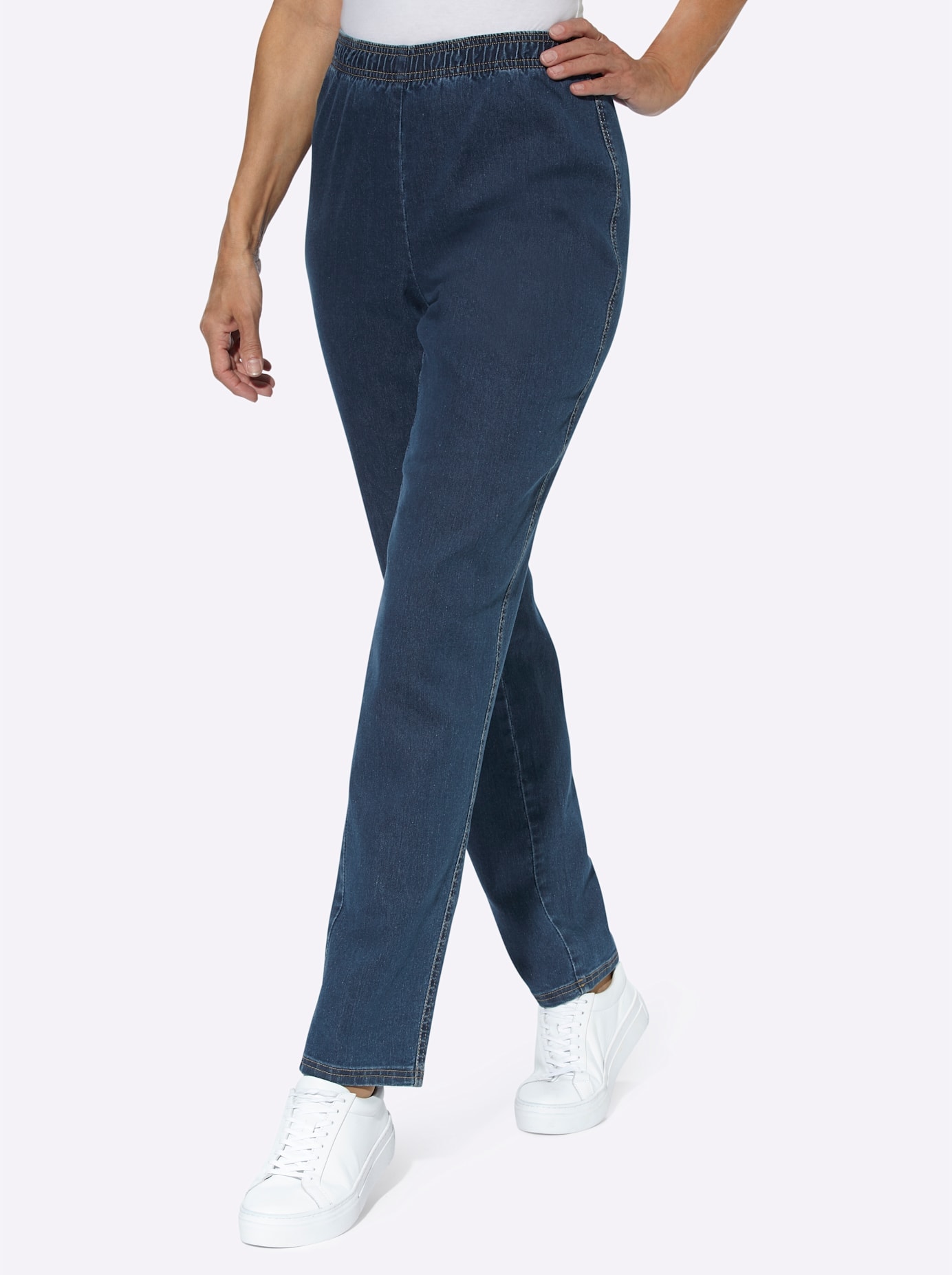 Classic Basics Schlupfjeans, (1 tlg.)