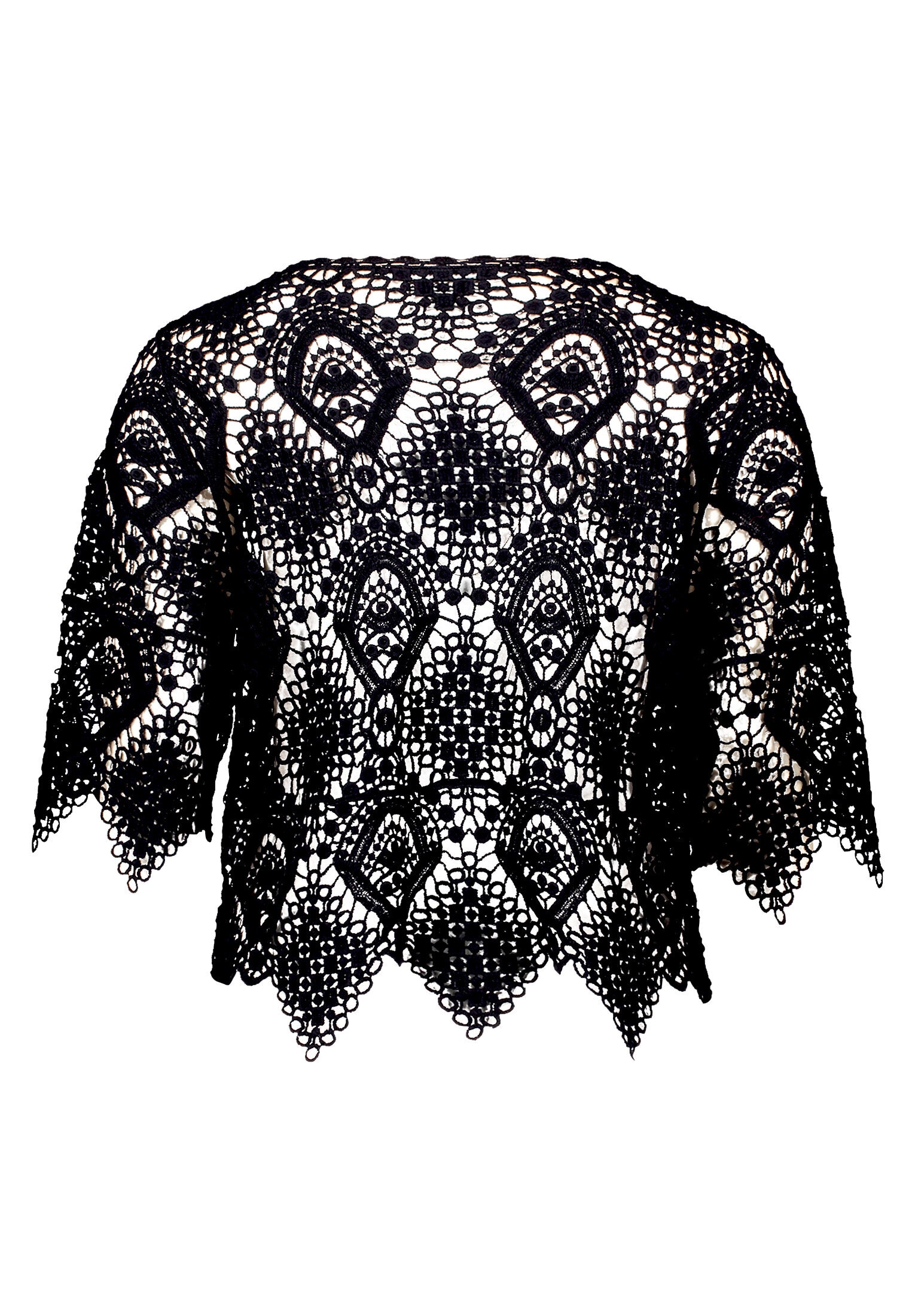 Betty&Co Kurzarmshirt »Damen mit Lochmuster« 1 tlg.
