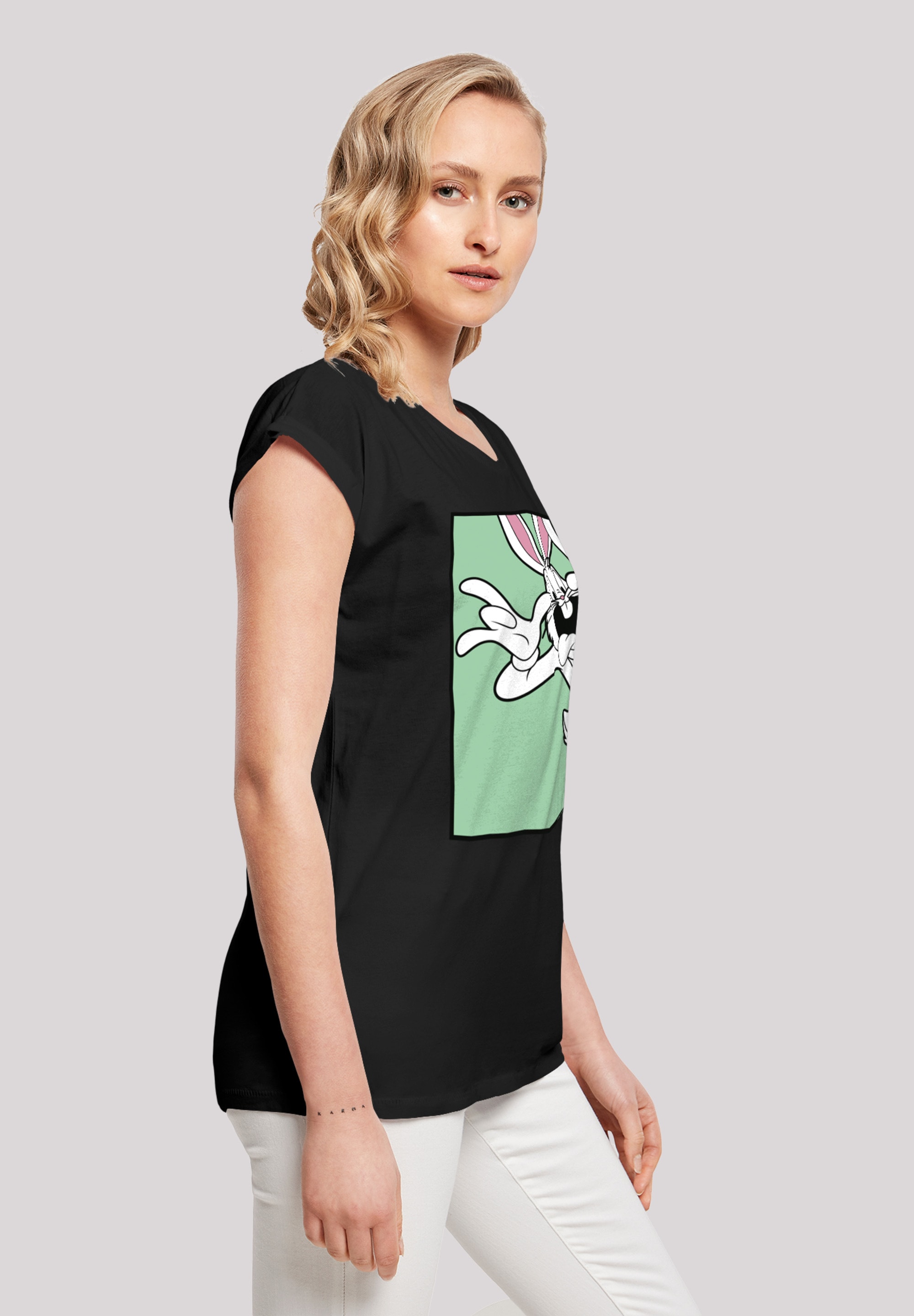 online Face«, | F4NT4STIC BAUR Funny Print Tunes Bugs »Looney Bunny T-Shirt bestellen