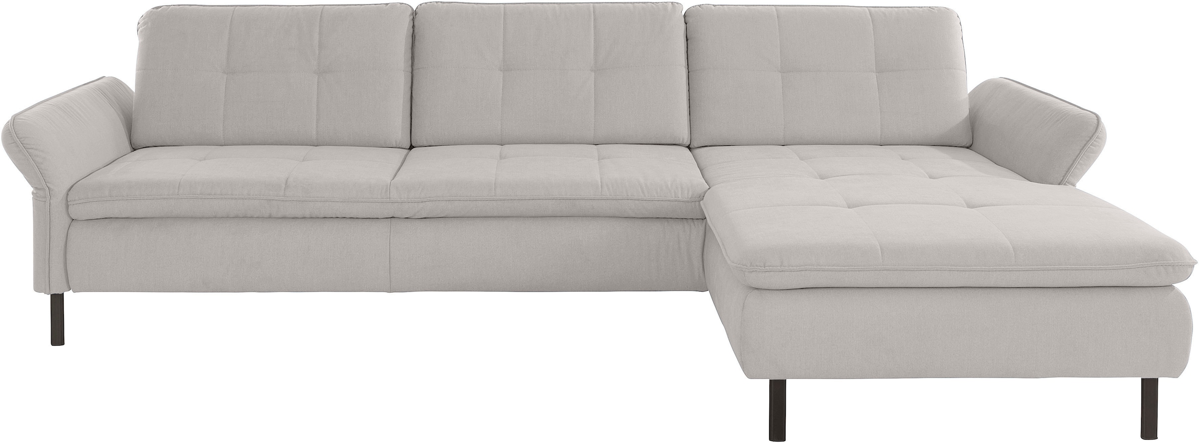 INOSIGN Ecksofa »Birkholm L-Form«, Armlehnverstellung, auch in Easy Clean Bezug - mit Wasser zu reinigen