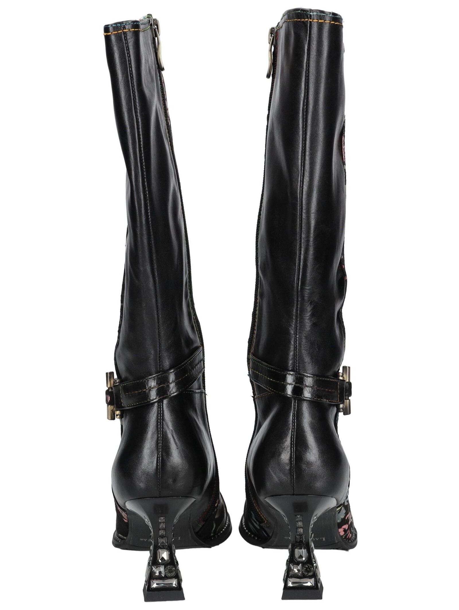 LAURA VITA High-Heel-Stiefel »LAURA VITA Stiefel Leder/Textil«