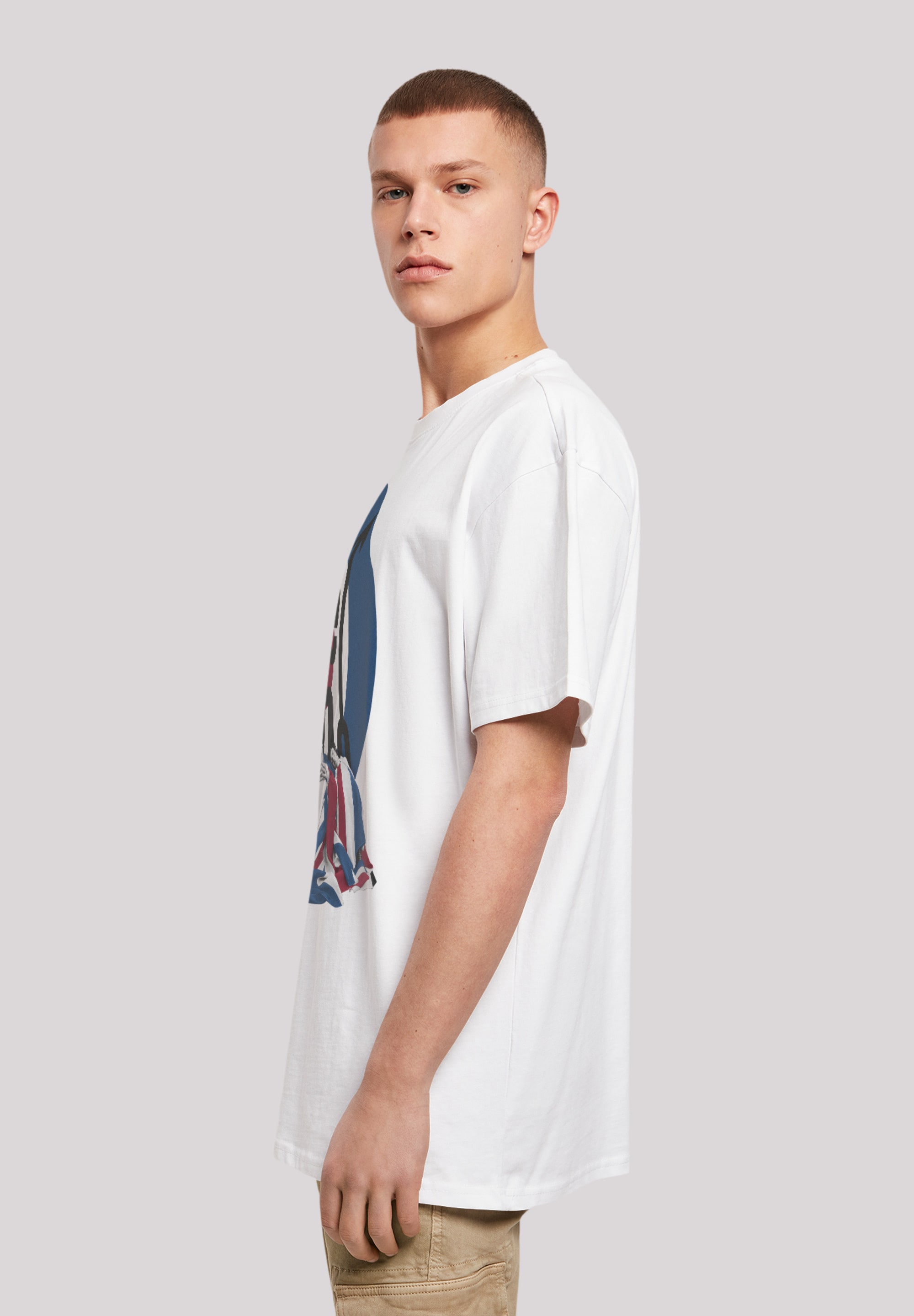 F4NT4STIC T-Shirt »The Who Flag Blanket«, Premium Qualität