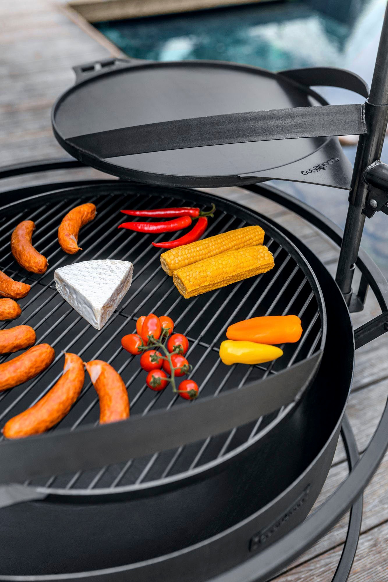 CookKing Grillpfanne "CookKing Stahl Grillplatte Für Bandito und Montana X günstig online kaufen