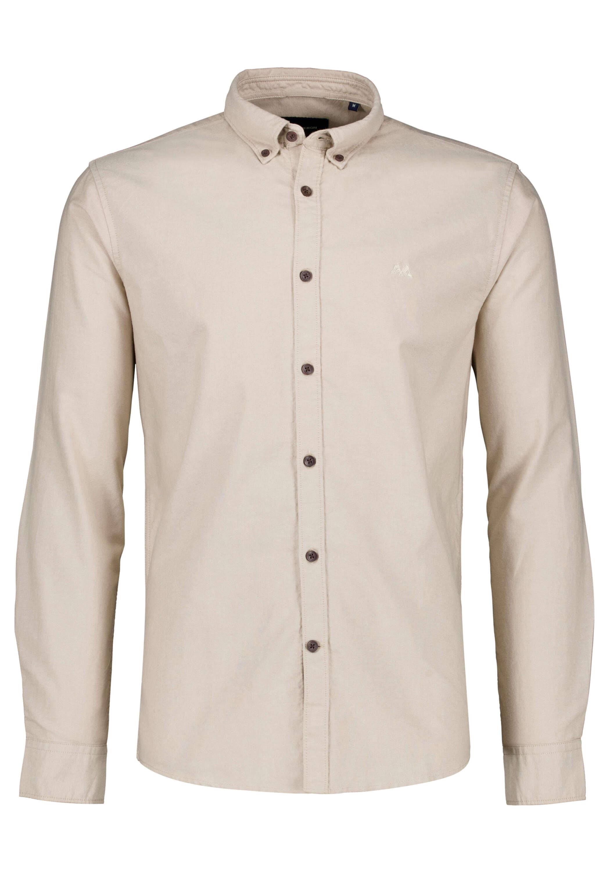 LINDBERGH Businesshemd "Business-Casual-Hemd (Langarm) Relaxed Fit"