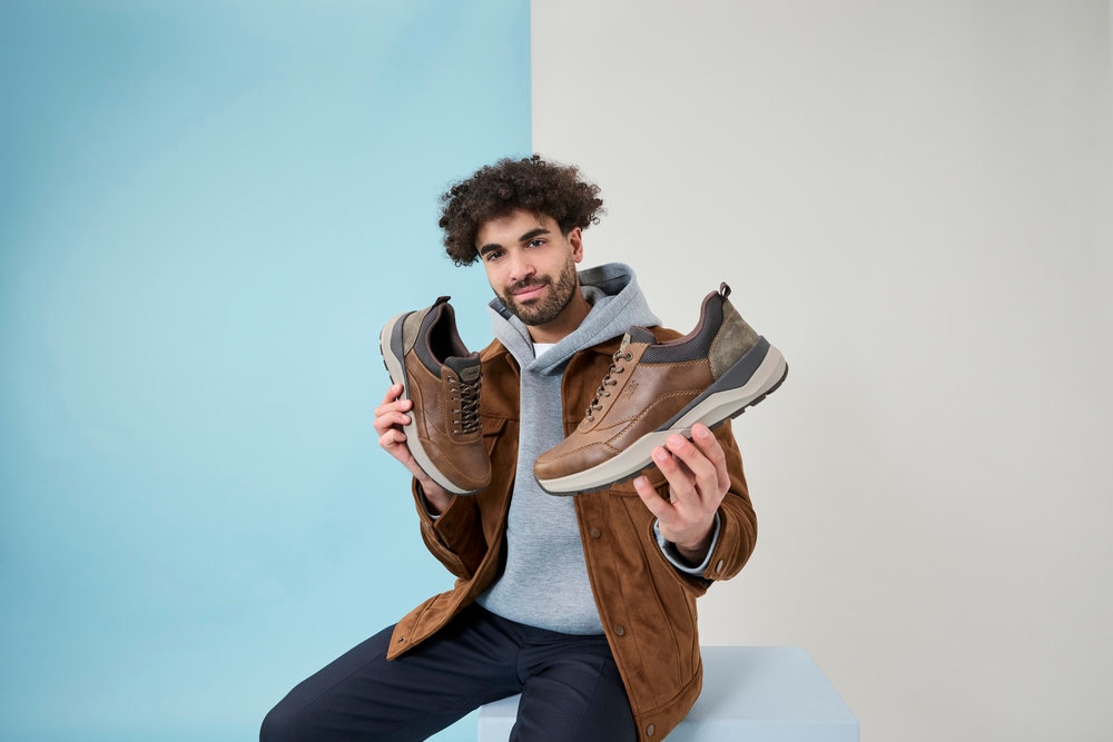 Rieker Sneaker, Schnürschuh, Halbschuh, Freizeitschuh mit herausnehmbarer Soft-Einlage
