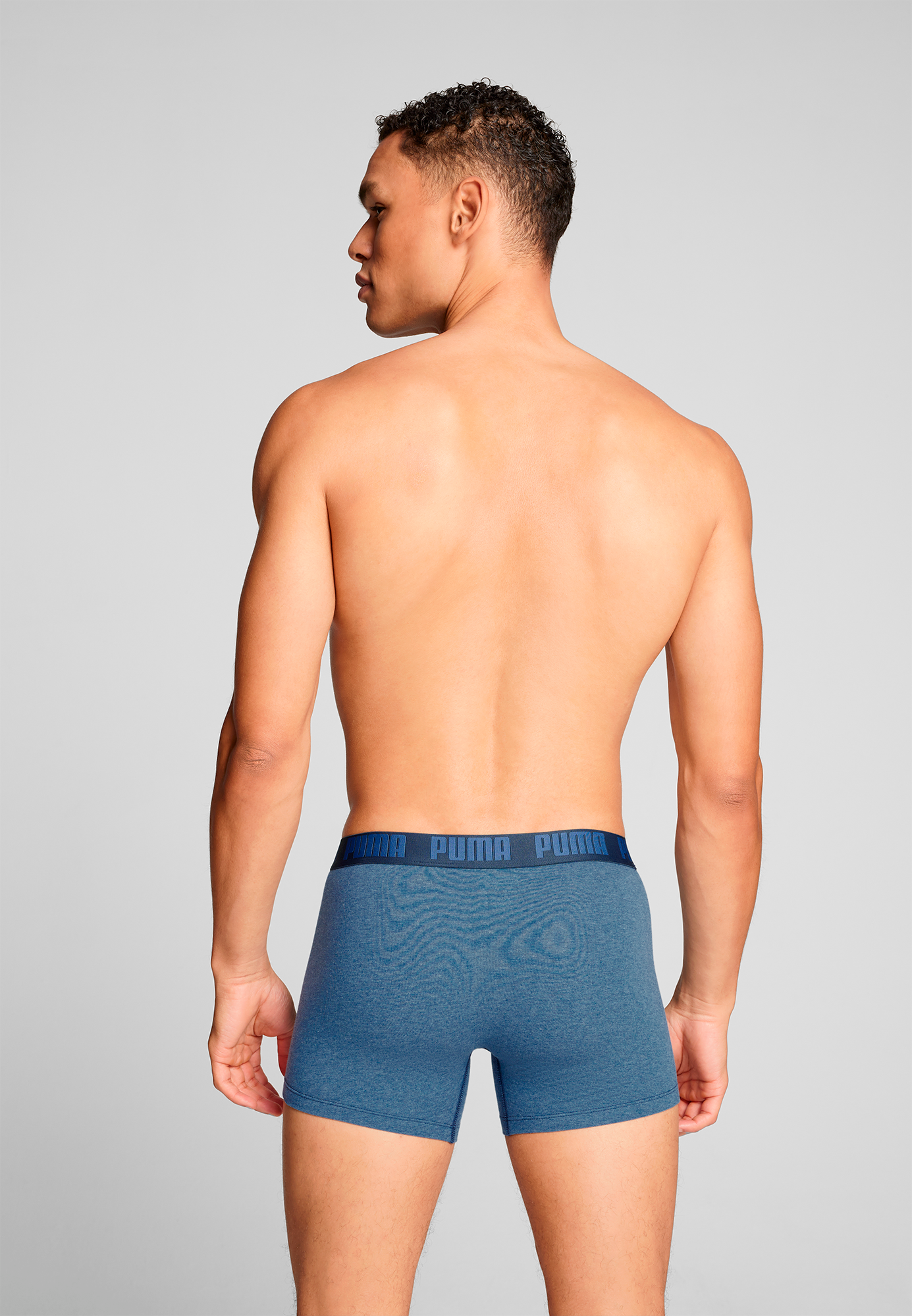 PUMA Boxer »PUMA MEN EVERYDAY BASIC BOXERS 2P« Packung, 2er-Pack,  mit Puma Webbund
