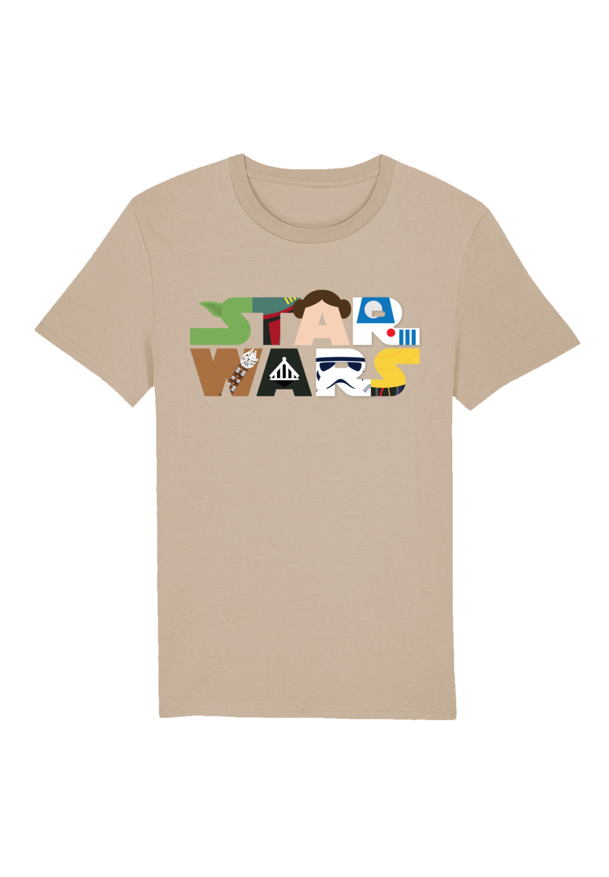 F4NT4STIC T-Shirt »Star Wars Character Logo«, Premium Qualität