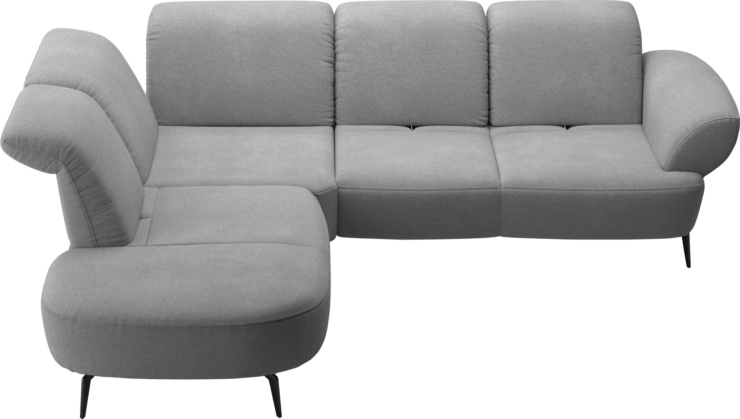 sit&more Ecksofa "Dance", inkl.System Click&Seat und Sitztiefenverstellung günstig online kaufen