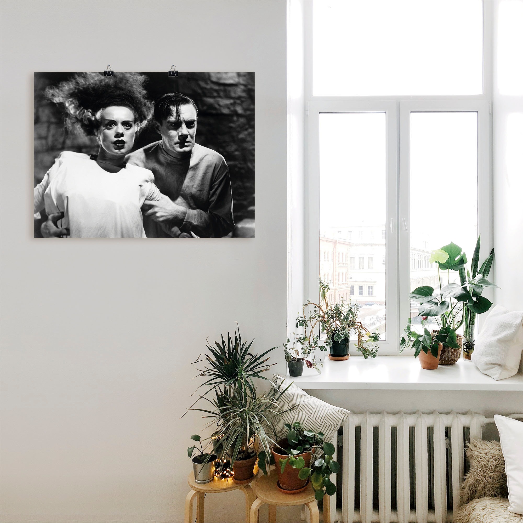 Artland Poster "Frankensteins Braut" Stars 1 Stk. tlg. als Alubild, Leinwan günstig online kaufen