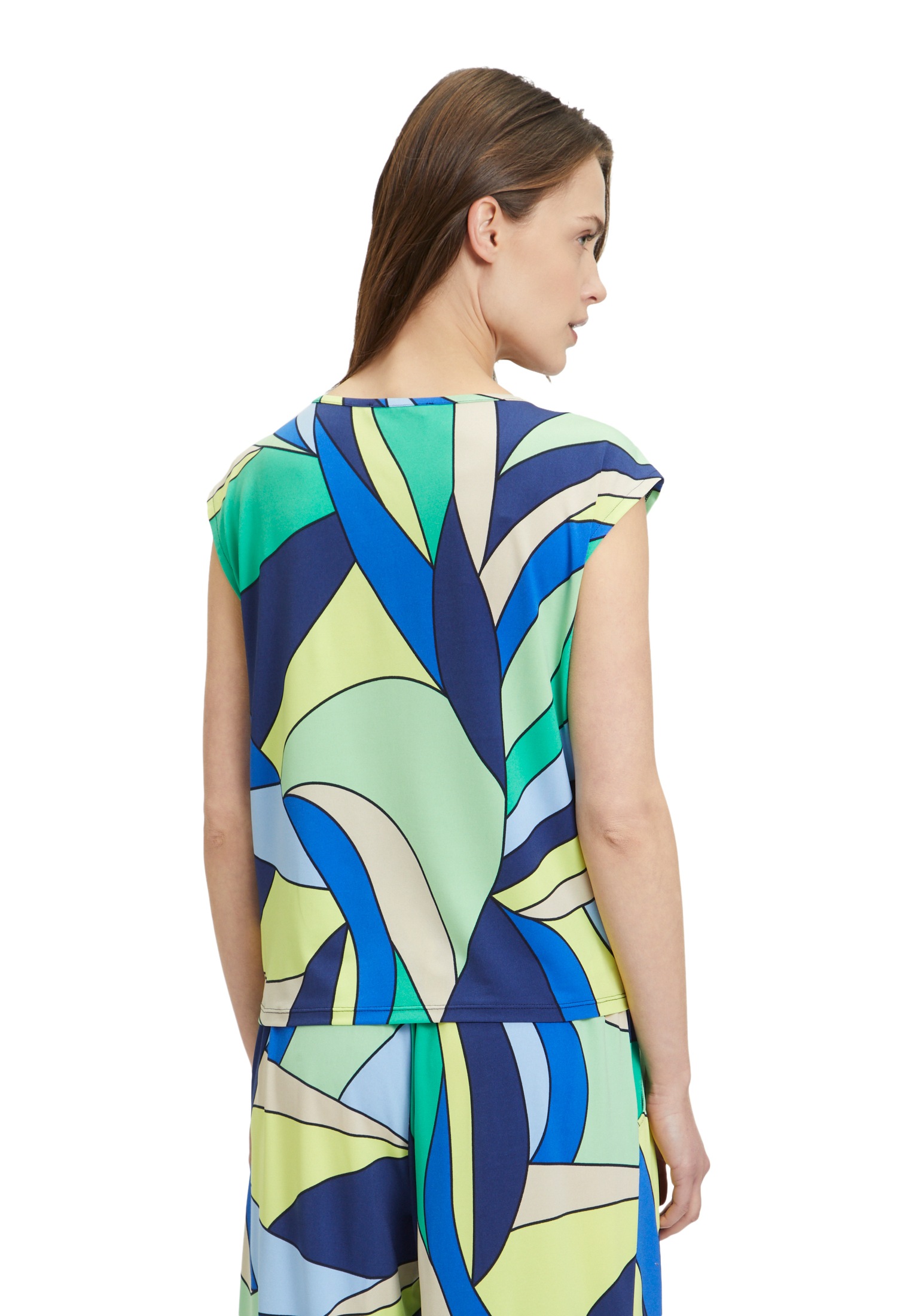 Betty Barclay Kurzarmshirt »Betty Barclay Blusenshirt mit Gummizug«, (1 tlg.), Material