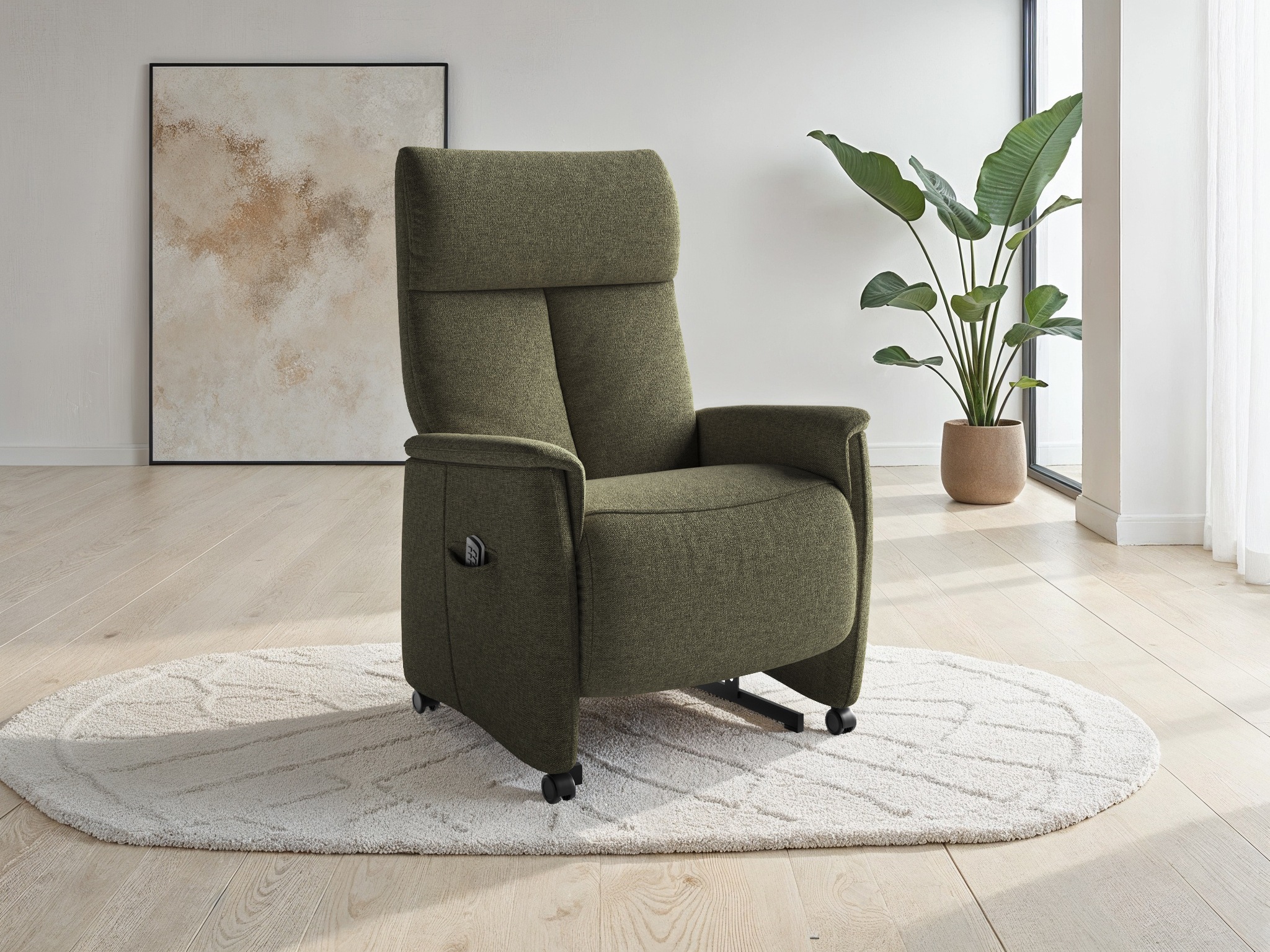 sit&more TV-Sessel "Cremona Comfort Plus" bis 200 Kg belastbar, mit Herz-Waage Funktion