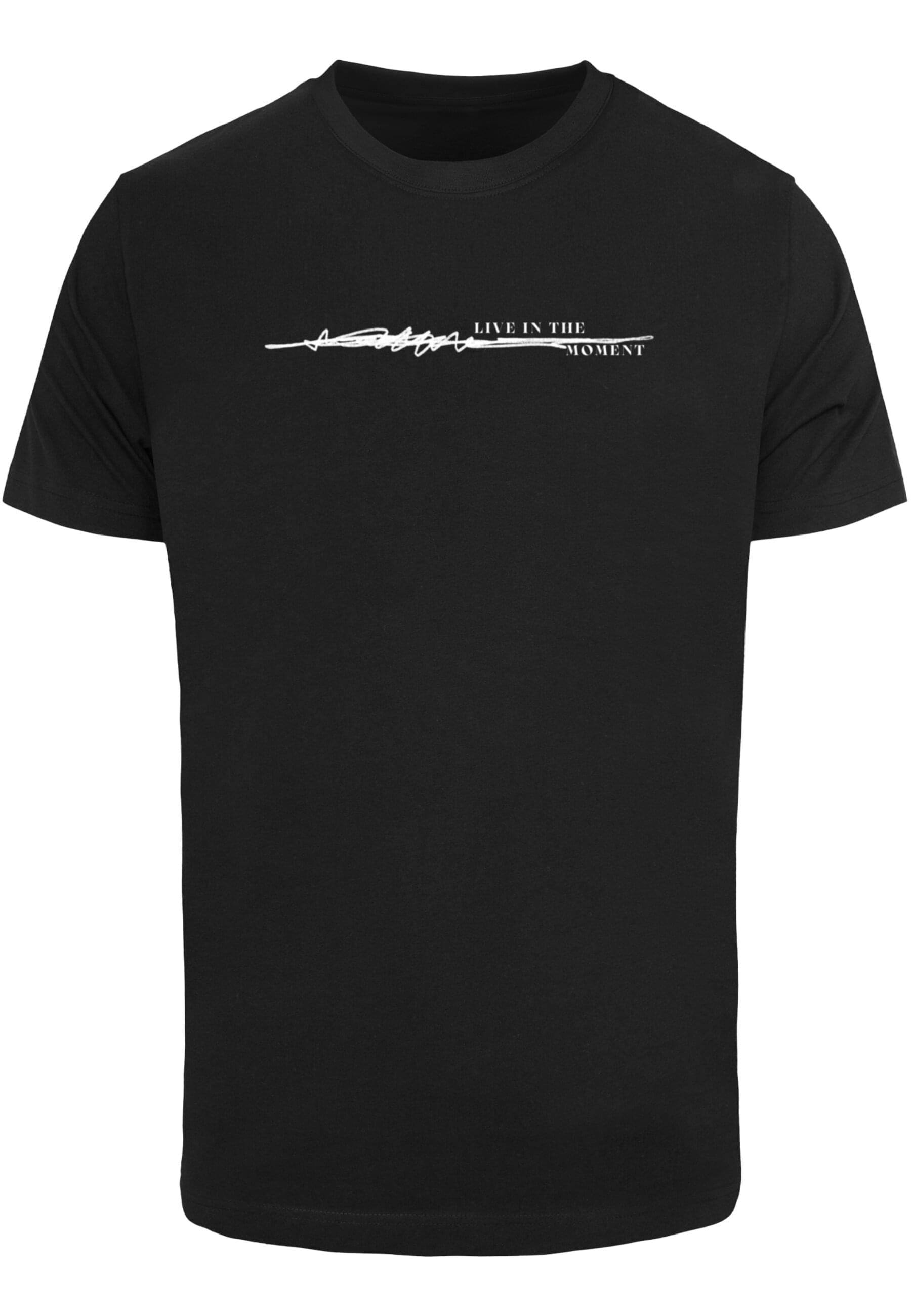 MisterTee T-Shirt "MisterTee Herren Live In The Moment Tee", (1 tlg.) günstig online kaufen
