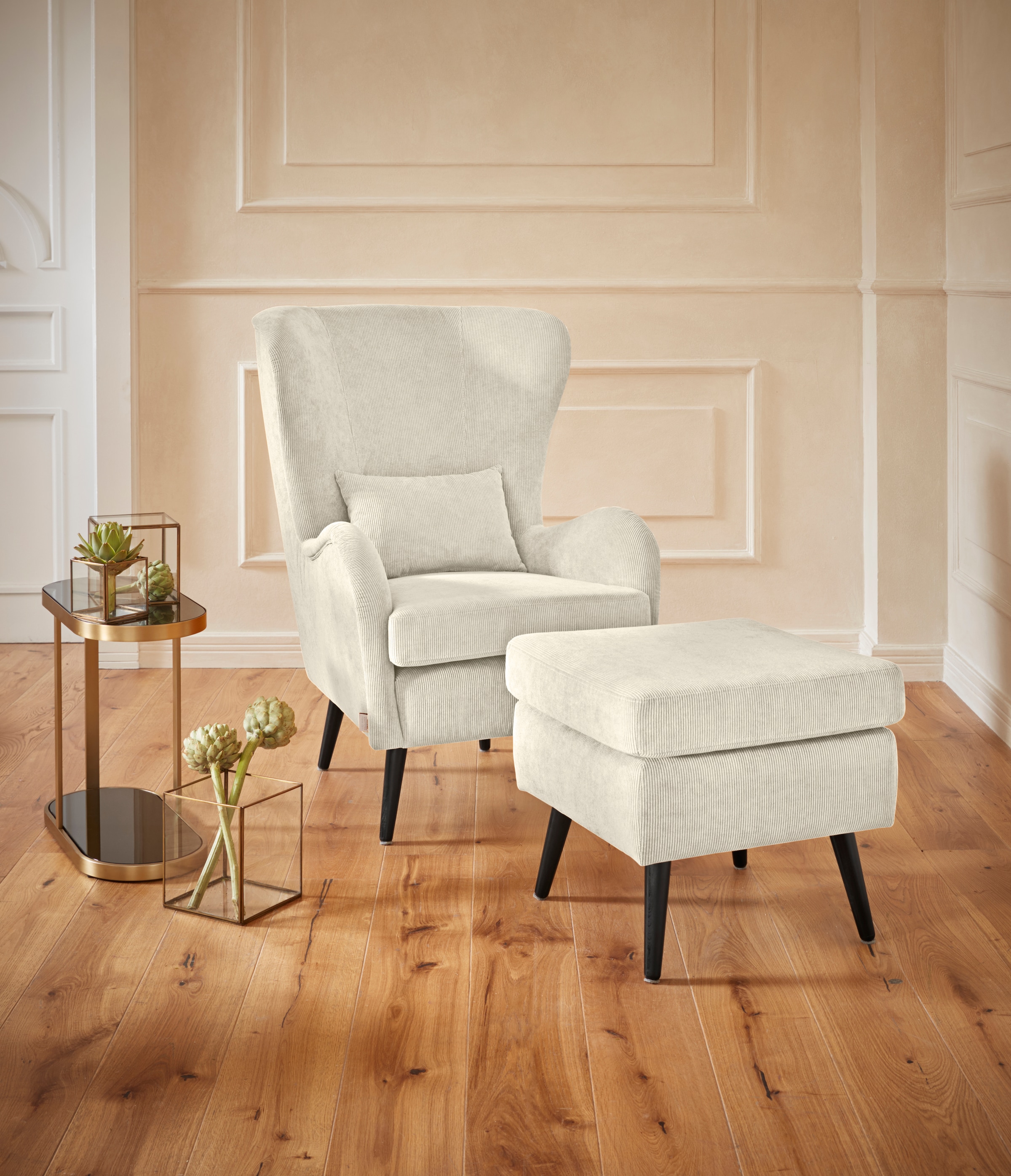 Home affaire Sessel "Sallito, Ohrensessel, TV-Sessel" für Wohnzimmer, auch günstig online kaufen