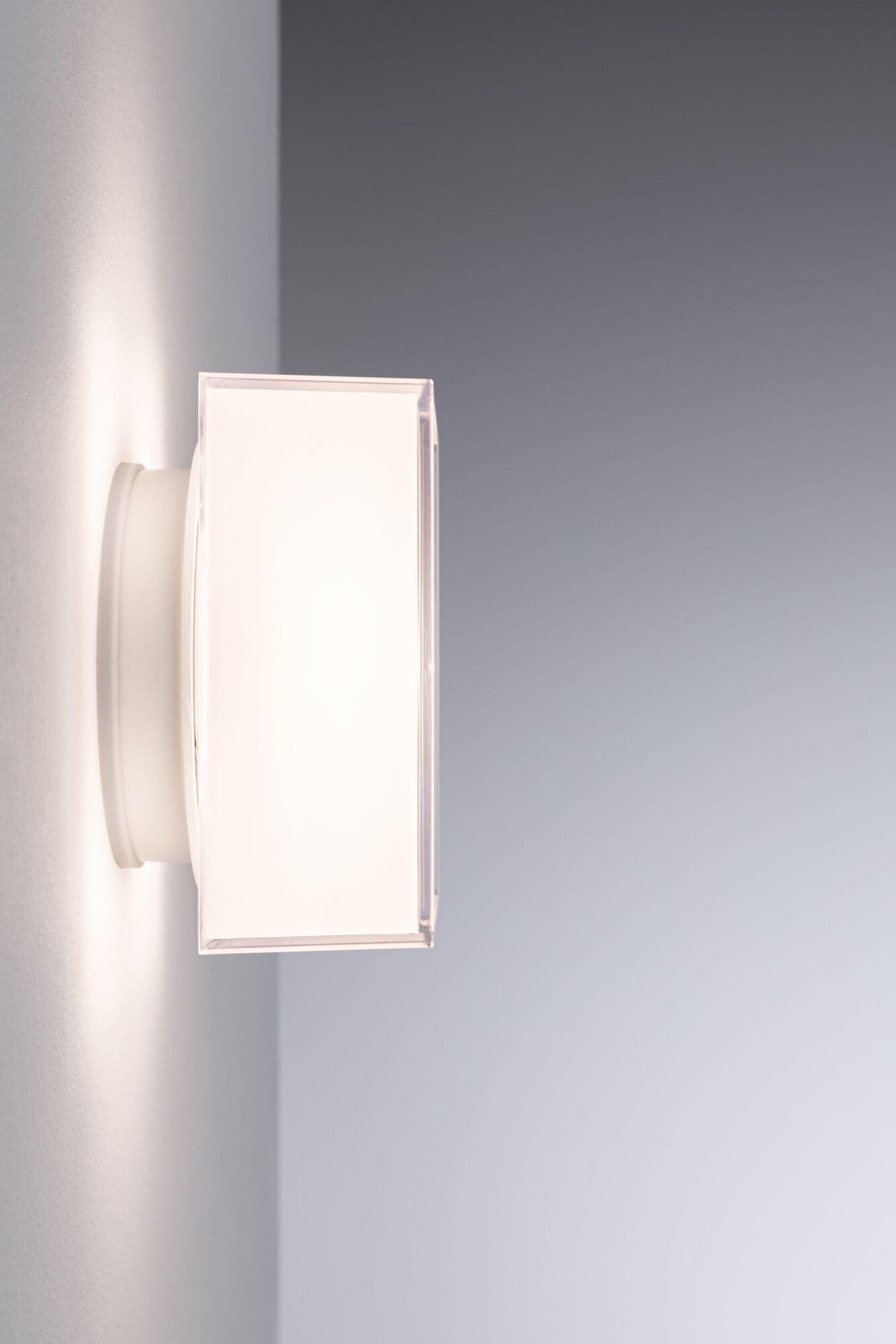 Paulmann LED Deckenleuchte »Selection Bathroom Maro IP44 1x6,8W 155x155mm 3000K Weiß Kunststoff«, 1 flammig