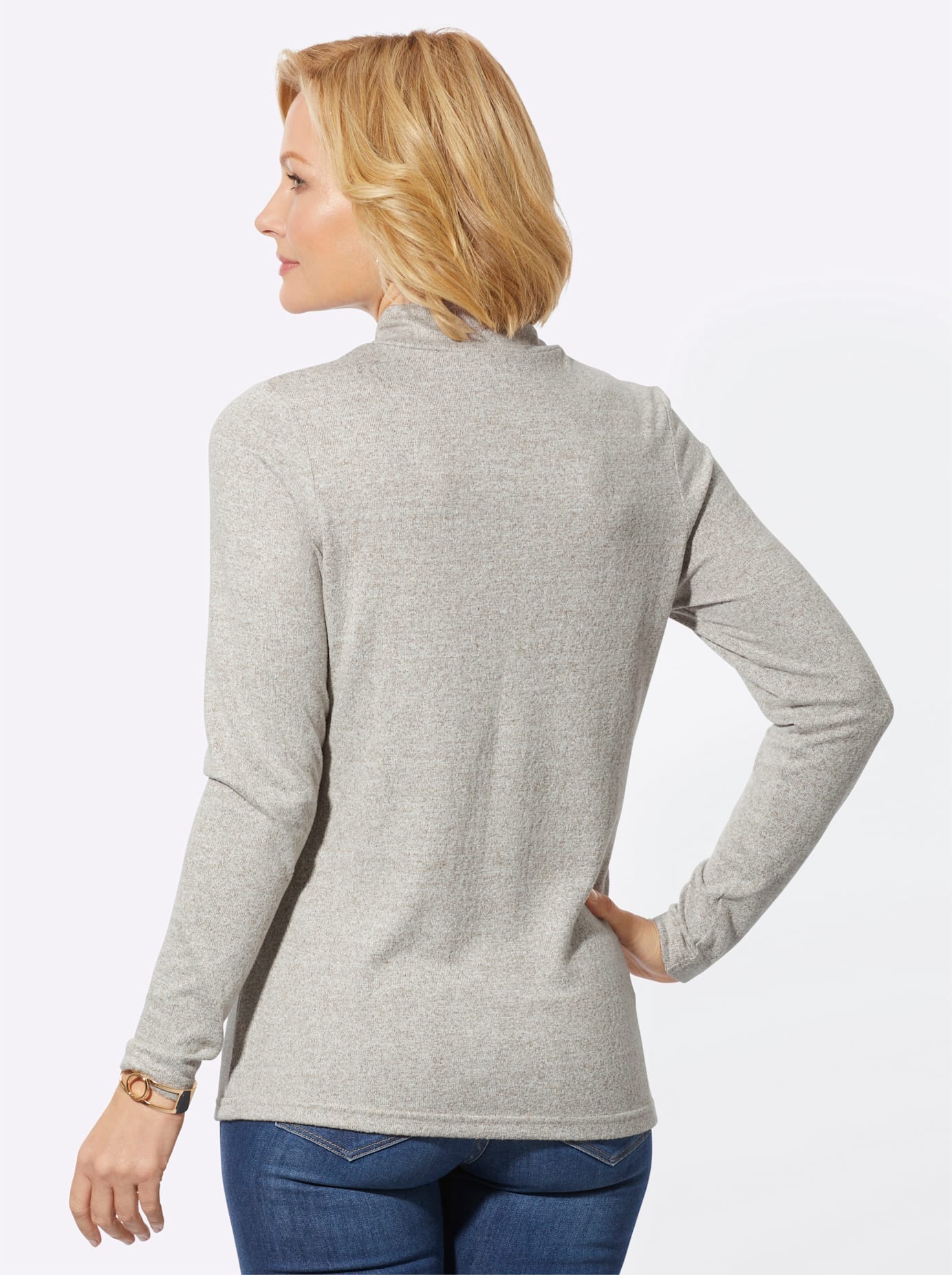 Classic Basics Stehkragenshirt »Winter-Shirt«, (1 tlg.)