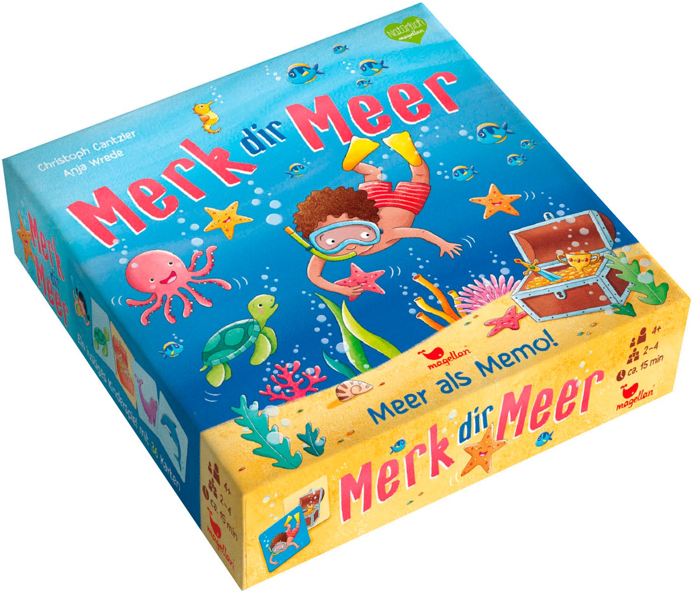 MAGELLAN Kinder Spiel "Merk dir Meer", bunt, Spiele, Made in Germany