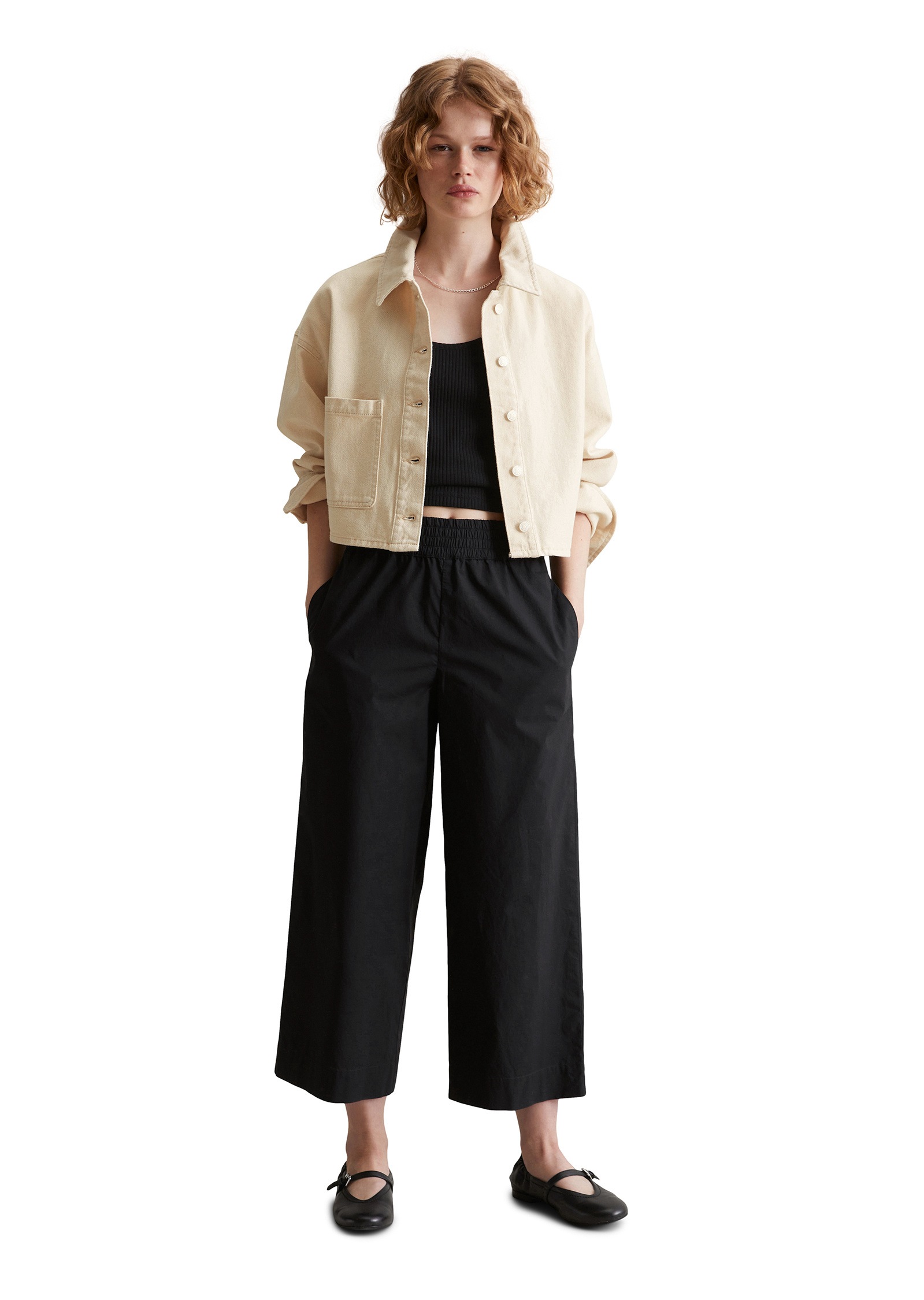 Marc O'Polo DENIM Chinohose »aus Papertouch-Popeline«